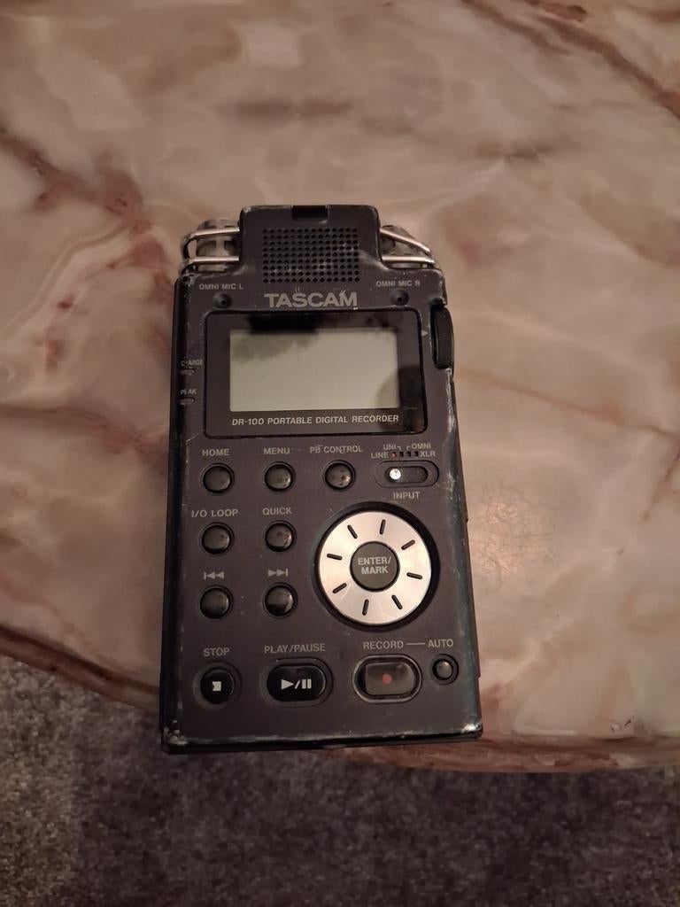 Tascam DR 100, Ophalen of Verzenden, Audio