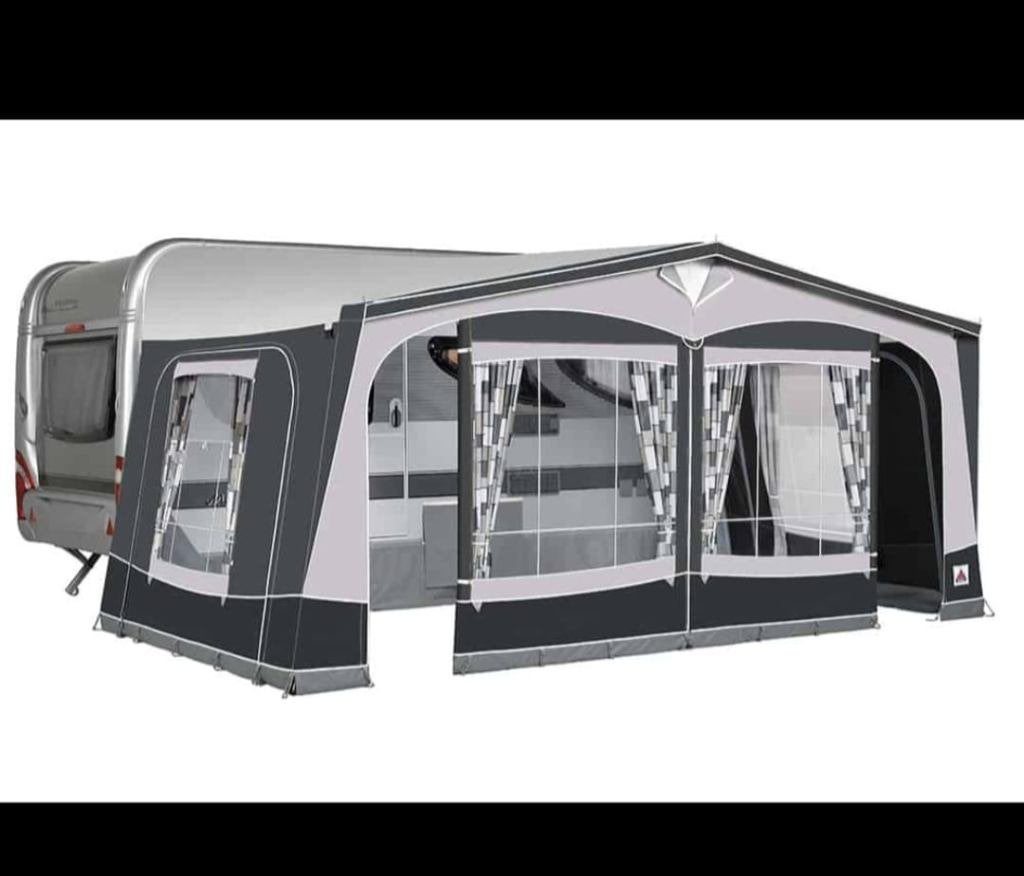 Dorema Garda de luxe 240 voortent - maat 12, Ophalen, Zo goed als nieuw, Ten Cate All Season 240g/m2, Dorema