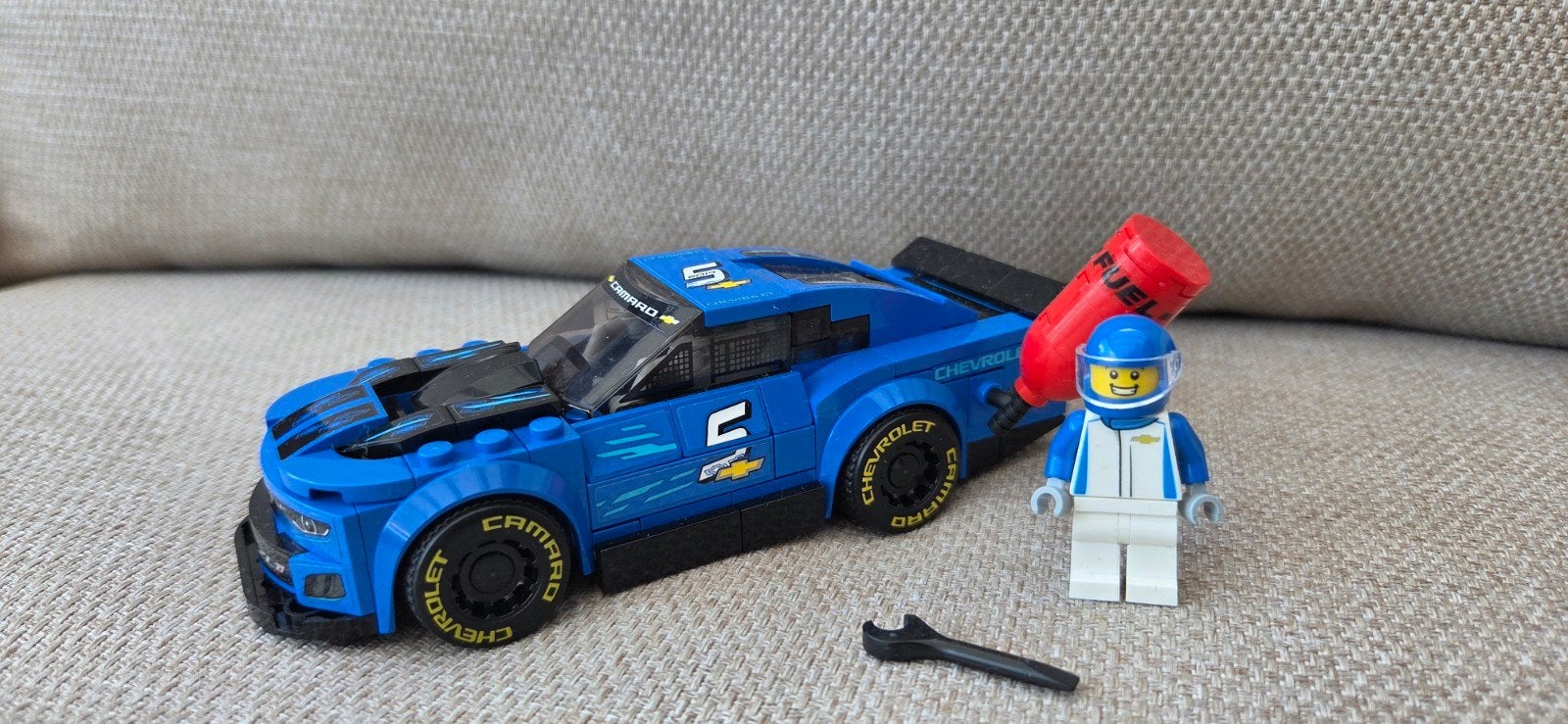 Lego Speed Champions set 75891 Chevrolet Camaro ZL1, Compleet, Lego, Ophalen of Verzenden, Zo goed als nieuw