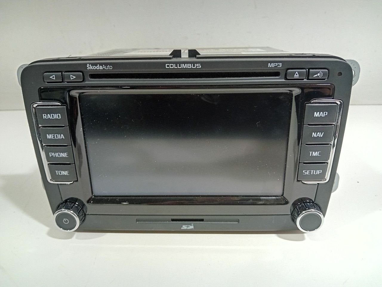 Navigatiesysteem Skoda Octavia, Onderdelen@venauto.nl, Van der Ven Autorecycling B.V., Gebruikt, Ettenseweg 76, 4706 PB Roosendaal, The Netherlands