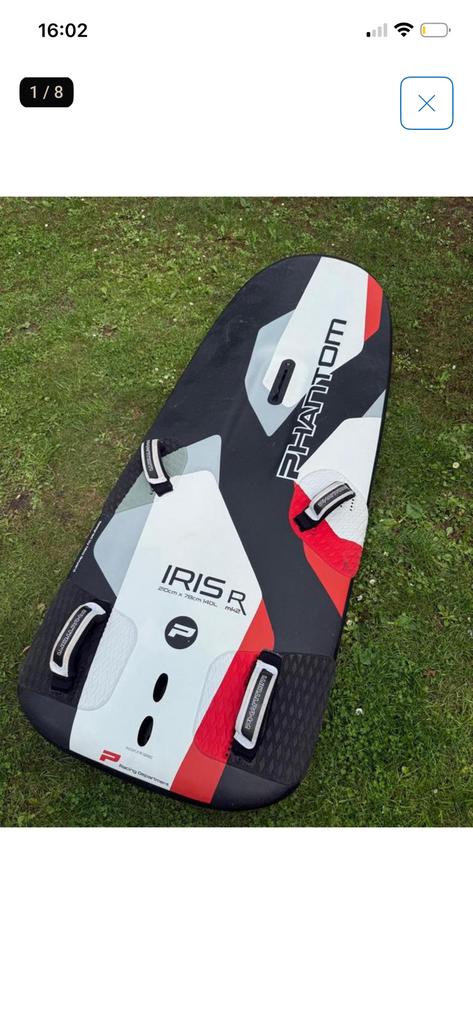 Phantom Iris R foilboard, Watersport en Boten, Ophalen, 250 tot 300 cm, Plank, 5 tot 7 m²
