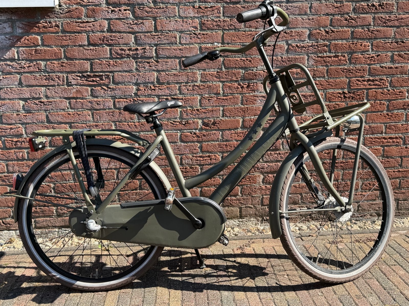Groene Cortina U4 transportfiets 24 inch, Fietsen en Brommers, Fietsen | Meisjes, Ophalen, Gebruikt, 24 inch