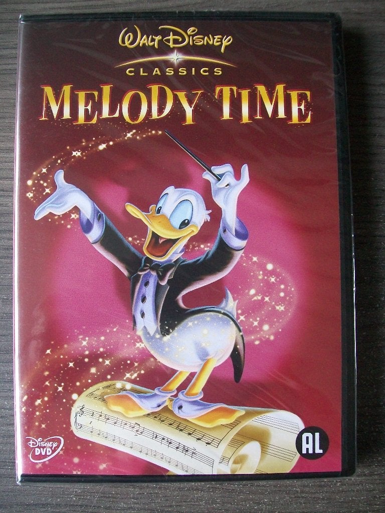 Walt Disney Classics (2003) Melody Time nieuw in seal, Cd's en Dvd's, Tekenfilm, Verzenden, Nederlands, Nederlands