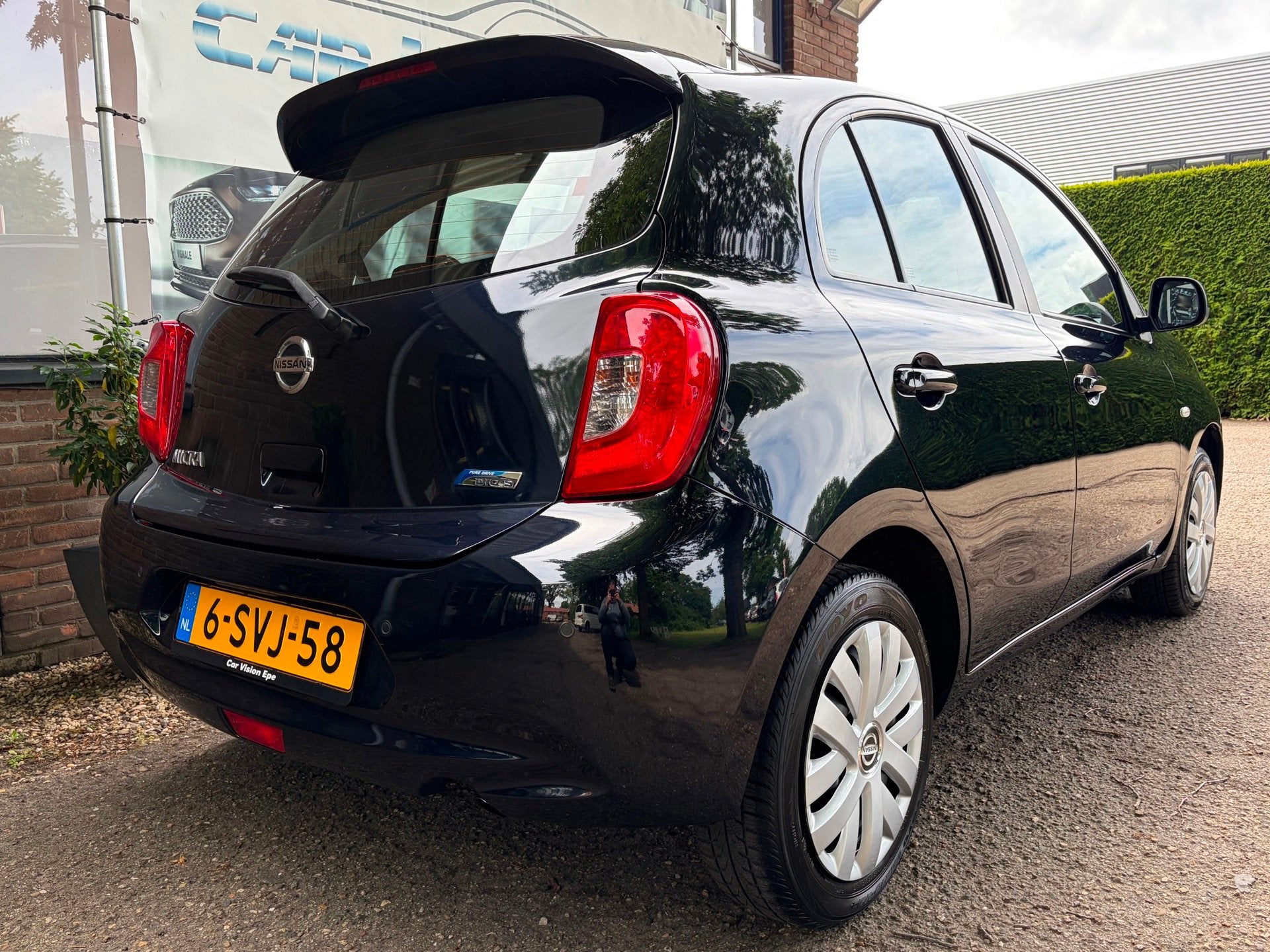 Nissan Micra 1.2 DIG-S Acenta|Airco|Automaat|5-drs|Pdc|, Auto's, Nissan, Euro 5, Stof, 1198 cc, 3 cilinders