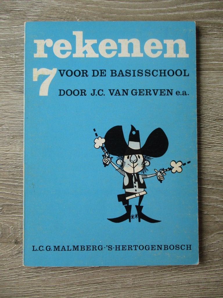 Rekenen 7 voor de basisschool - J.C. van Gerven, Ophalen of Verzenden, Gelezen, Fictie algemeen