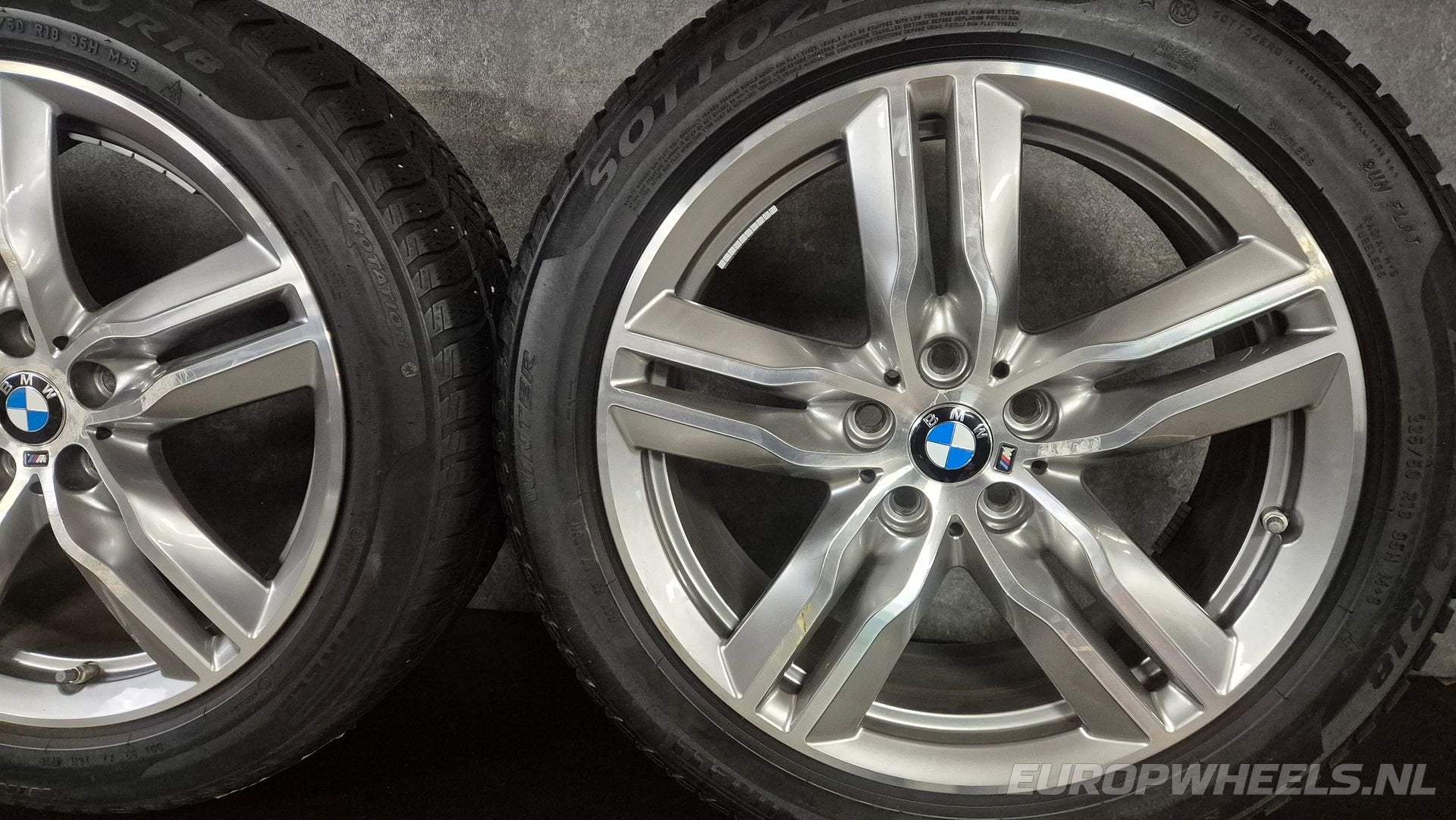 18 inch BMW velgen X1 F48 X2 F39 winterbanden 570M, 18 inch, Gebruikt, -, -
