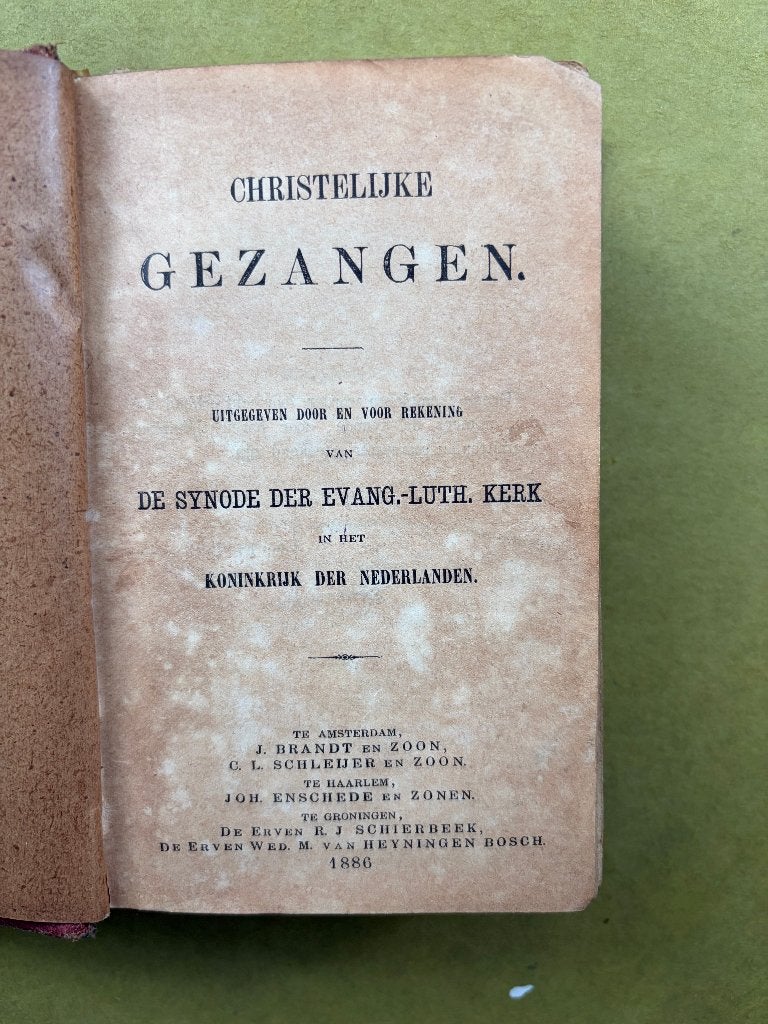 Christelijke gezangen, Gebruikt, Zang, Ophalen of Verzenden, Thema
