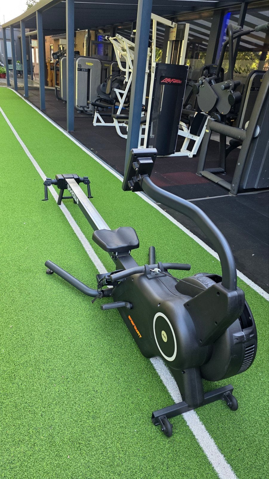 EnergyFit Ski-Row Roeitrainer / Skierg - Zo goed als nieuw, Ophalen, Benen, Onbekend, Zo goed als nieuw