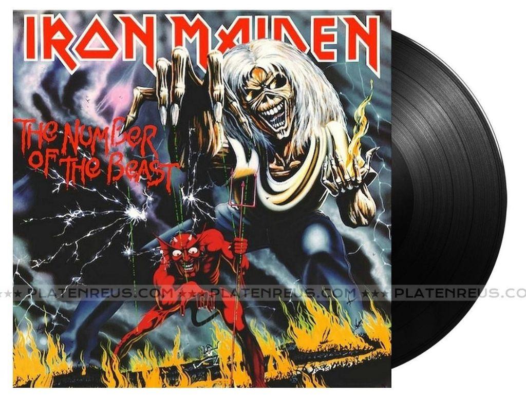 LP Iron Maiden The Number of the Beast Nieuw ( New Remaster), Geseald, 2020 tot heden, Ophalen of Verzenden, 12 inch