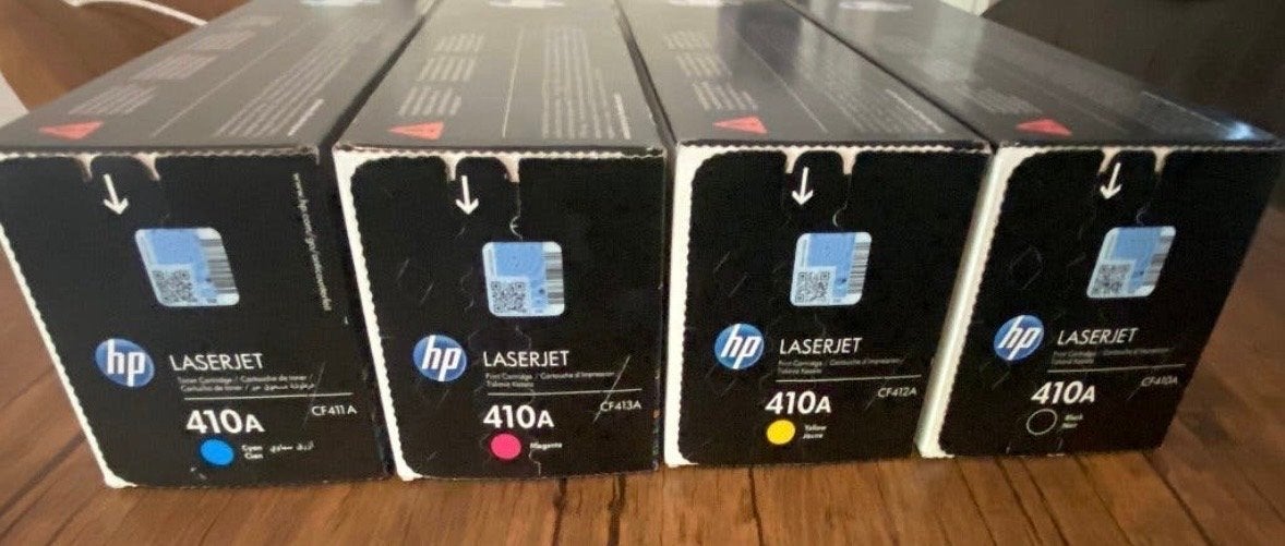 Originele set Nieuwe HP 410A Toners voor Laserprinter, Ophalen of Verzenden, Nieuw, Toner, Hp