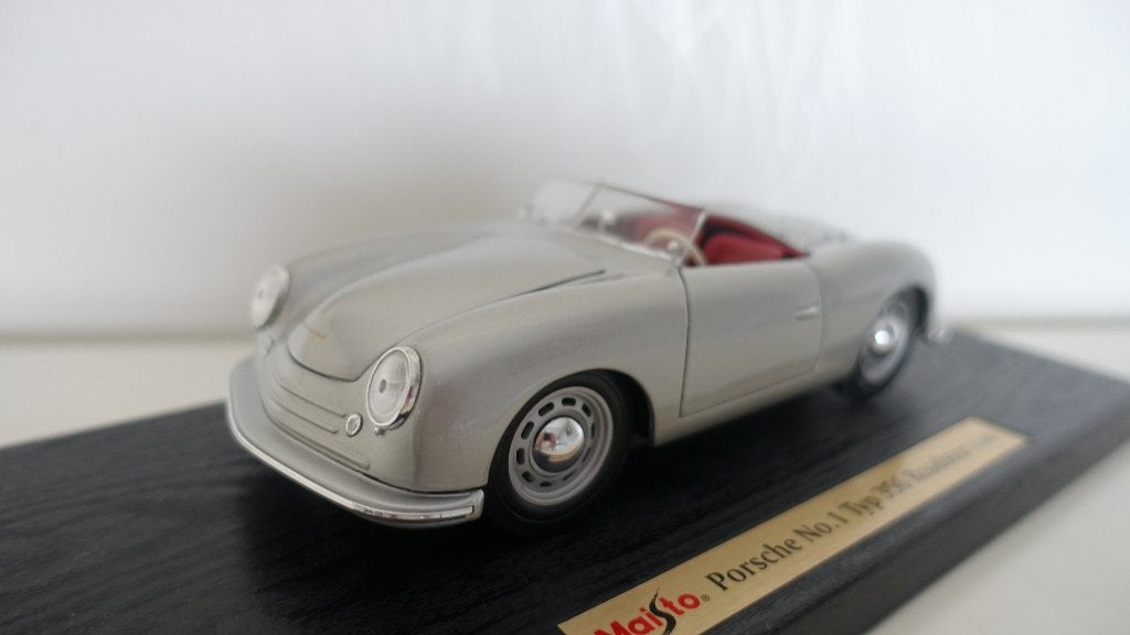 Porsche no 1 typ 356 schaal 1:18 van Maisto, Ophalen of Verzenden, Zo goed als nieuw, Auto, Maisto
