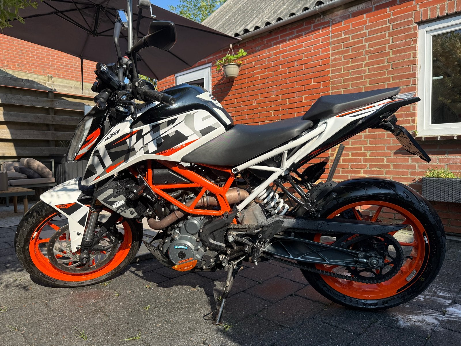 KTM Duke 390 - 2018 19.000km nieuw onderhoud/nieuwe banden, Motoren, Gebruikt, Particulier, Minimaal motorrijbewijs A2, ABS
