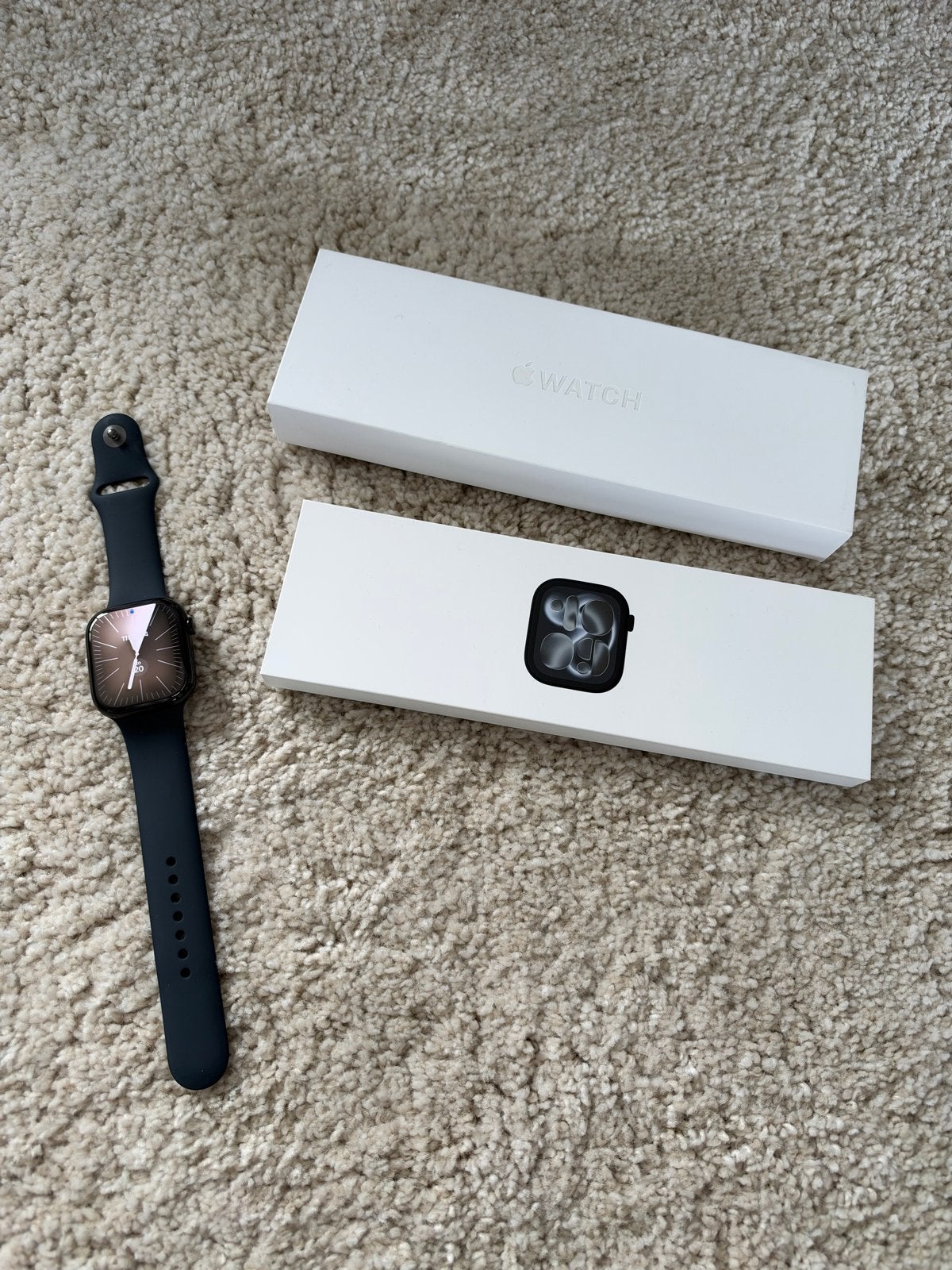 Apple Watch Series 11 Jet Black 46mm, Ophalen, Afstand, Zwart, IOS