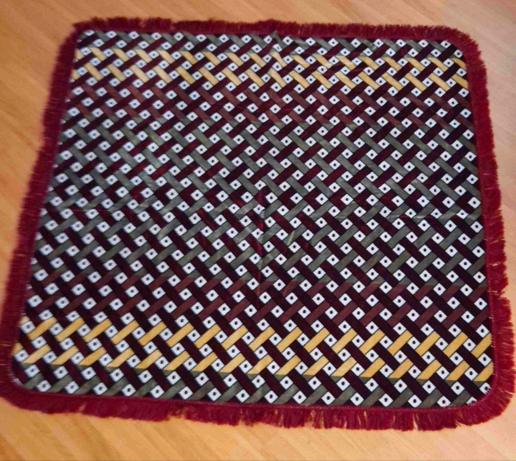 Leuk velours kleed 140/135 cm, Djt@dejuistetoon.eu, Ophalen of Verzenden, Zo goed als nieuw, Mon Plaisir 19, Etten-Leur, Netherlands