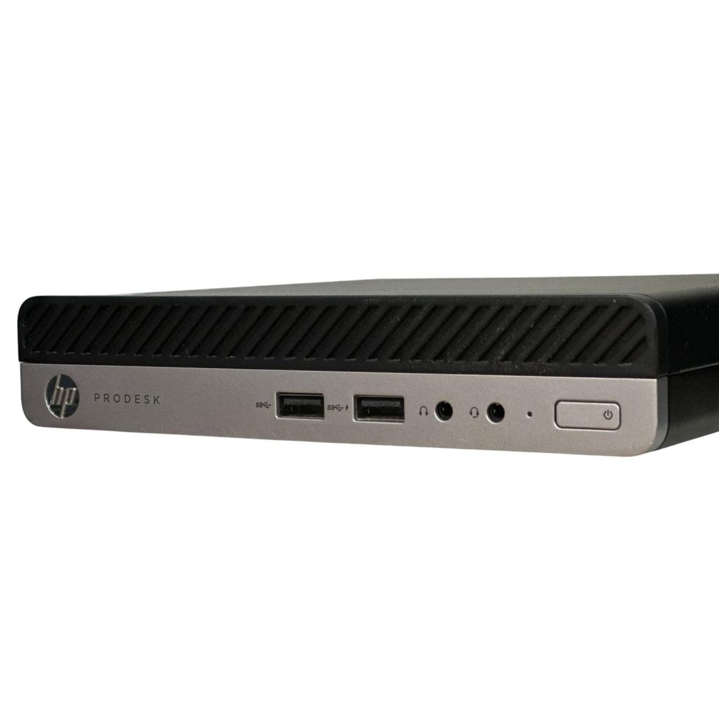 HP ProDesk 400 G5 Mini PC i3 9100T – 8GB – 128GB NVME – W11, 128GB, Gebruikt, 8 GB, Intel Core i3 9100t