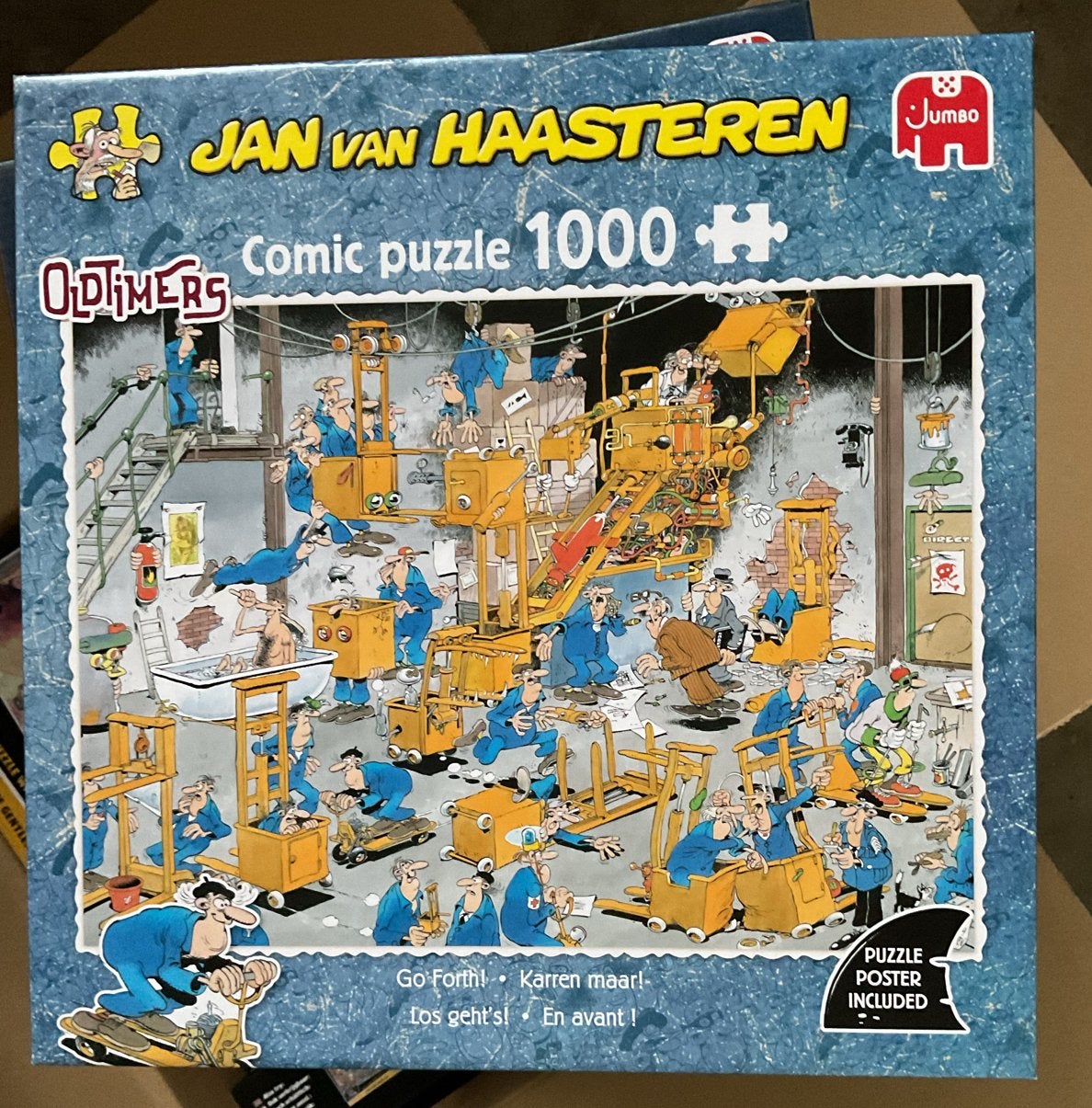 Jan van Haasteren Puzzels -  1.000 stukjes, Ophalen, 500 t/m 1500 stukjes, Zo goed als nieuw, Legpuzzel