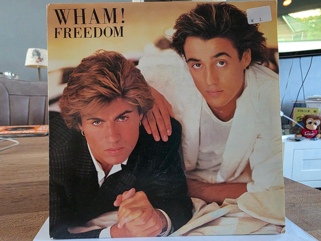 7" Single Wham! - Freedom + Instrumental, Cd's en Dvd's, Vinyl Singles, Gebruikt, 7 inch, Ophalen of Verzenden, Pop