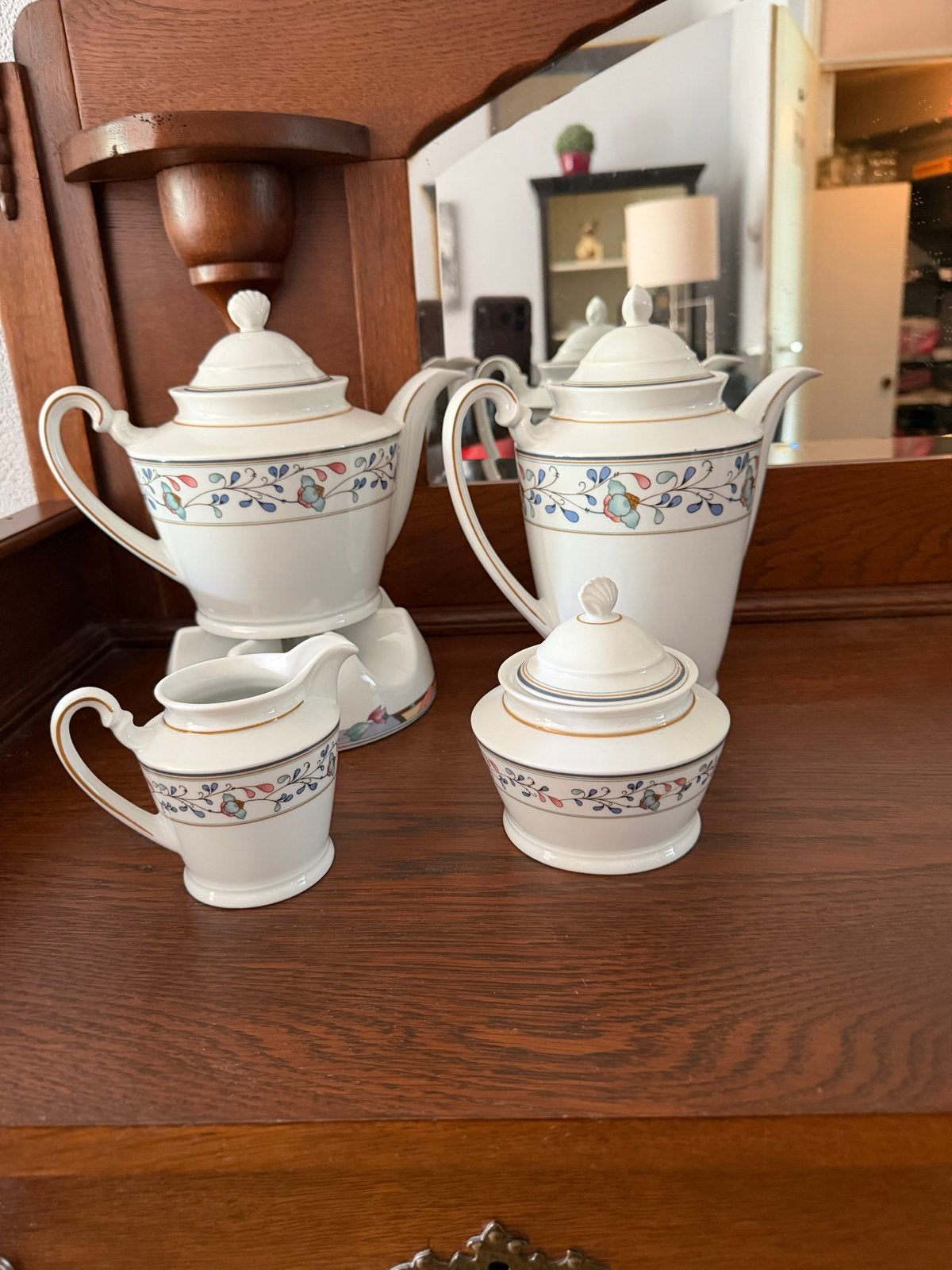 HW Design Bavaria Koffie/Theeservies - Zo goed als nieuw, Ophalen of Verzenden, Zo goed als nieuw, Overige stijlen, Porselein