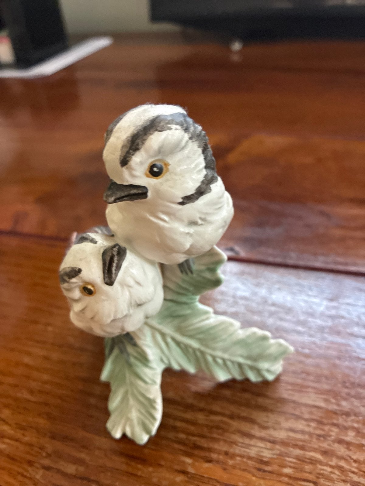 Goebel Porseleinen Beeldje Staartmezen - Vintage W. Germany, Antiek en Kunst, Ophalen of Verzenden