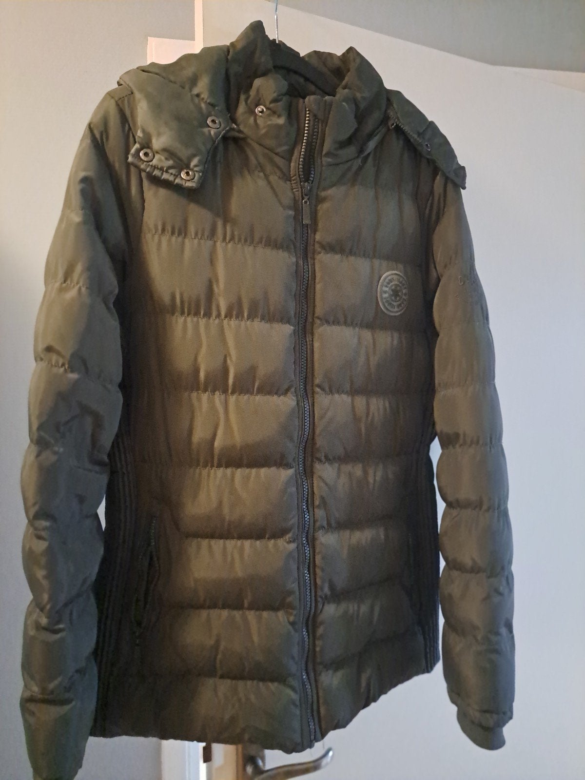 Cars Jeans winterjas kakigroen - Maat XL, Cars Jeans, Ophalen of Verzenden, Zo goed als nieuw, Maat 46/48 (XL) of groter