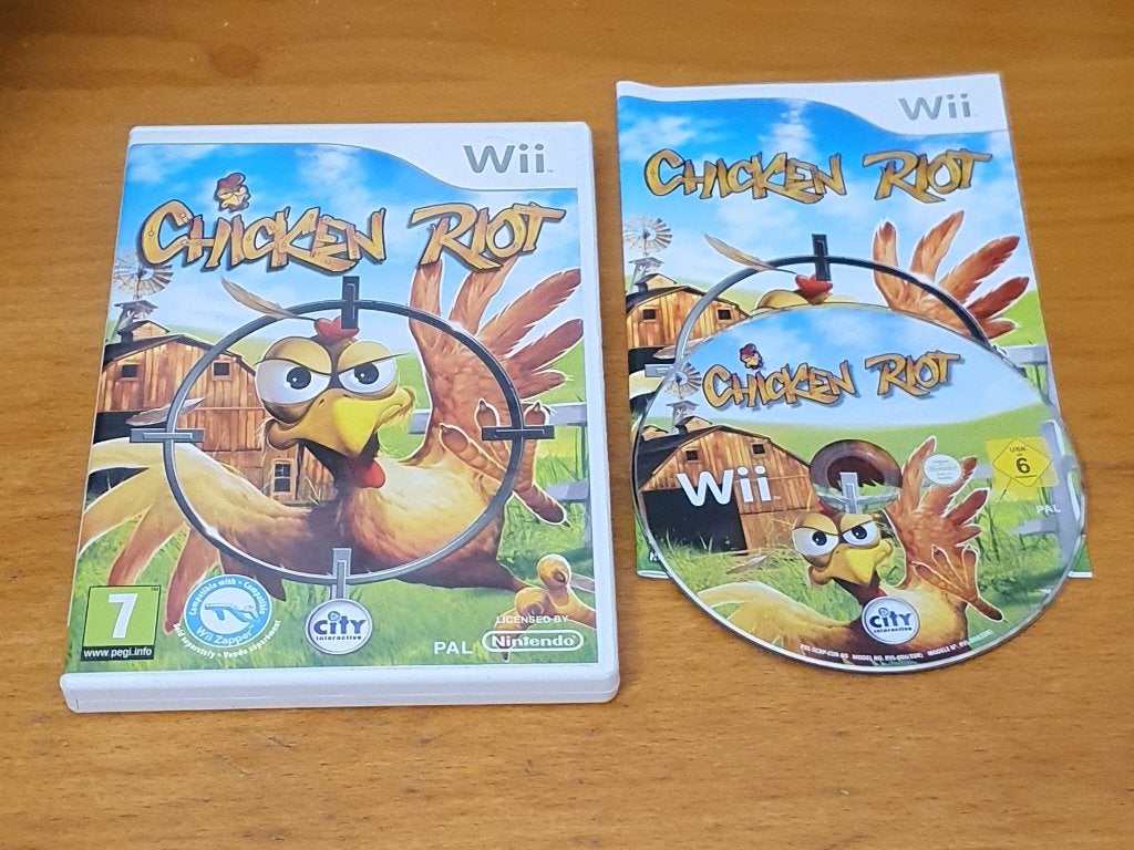 WII | Chicken Riot, Spelcomputers en Games, Muziek, Gebruikt, 1 speler, Ophalen of Verzenden
