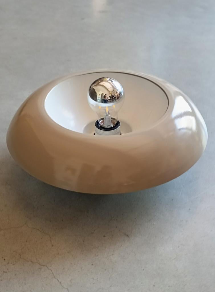 Vintage Wand/Plafondlamp Dijkstra Lampen Cruquius 1970's, Huis en Inrichting, Ophalen, Gebruikt, Metaal, 75 cm of meer