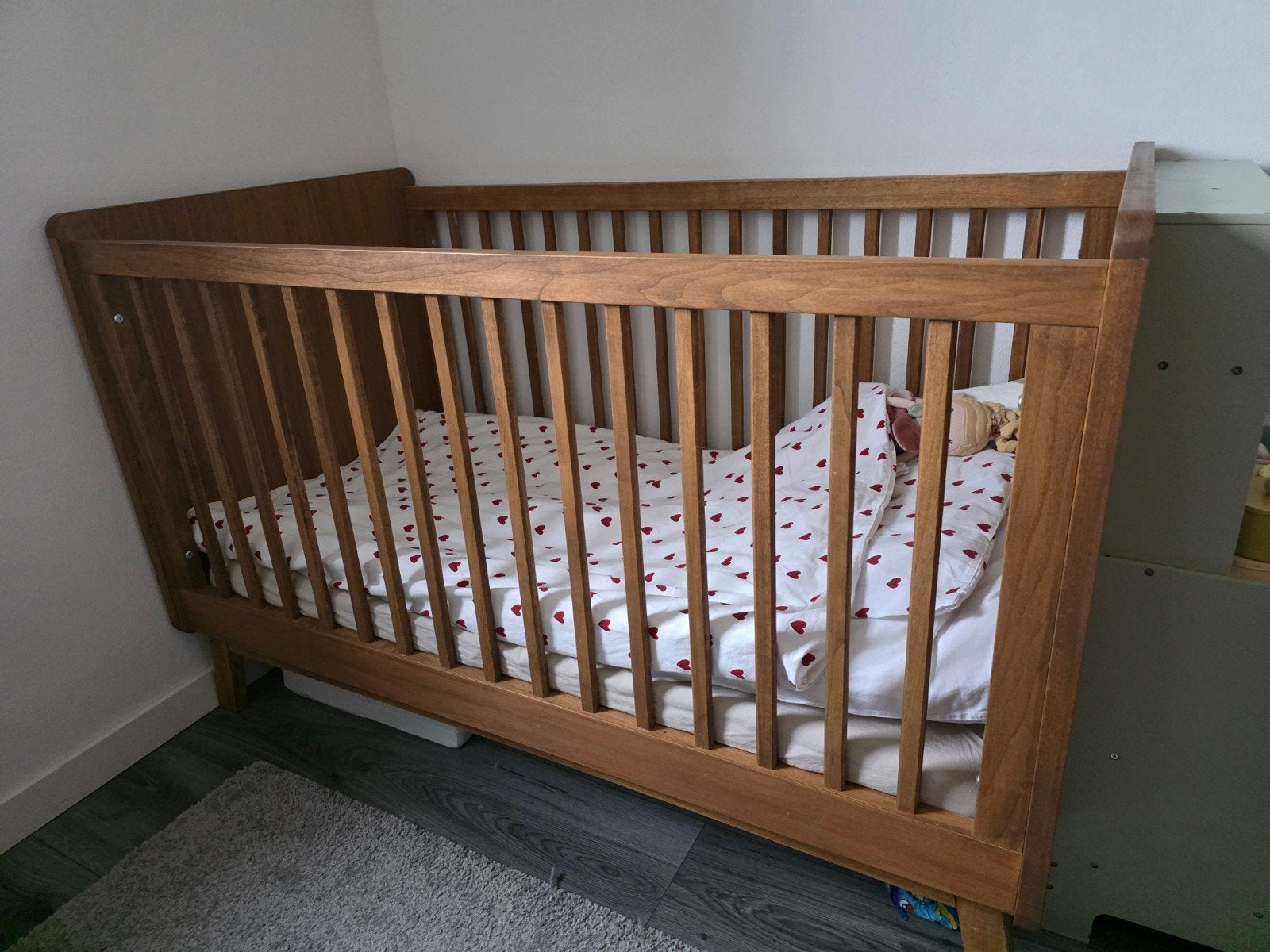 Bopita Senna meegroeibed 70x140 met Aerosleep matras, Kinderen en Baby's, Kinderkamer | Bedden, Gebruikt, 70 tot 85 cm, 140 tot 160 cm