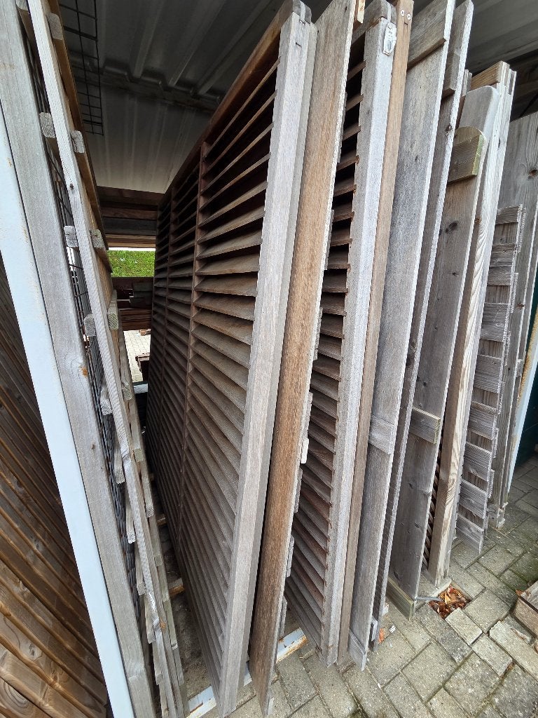 Diverse schuttingen, Tuin en Terras, Ophalen, 1 tot 2 meter, Minder dan 3 meter, Nieuw