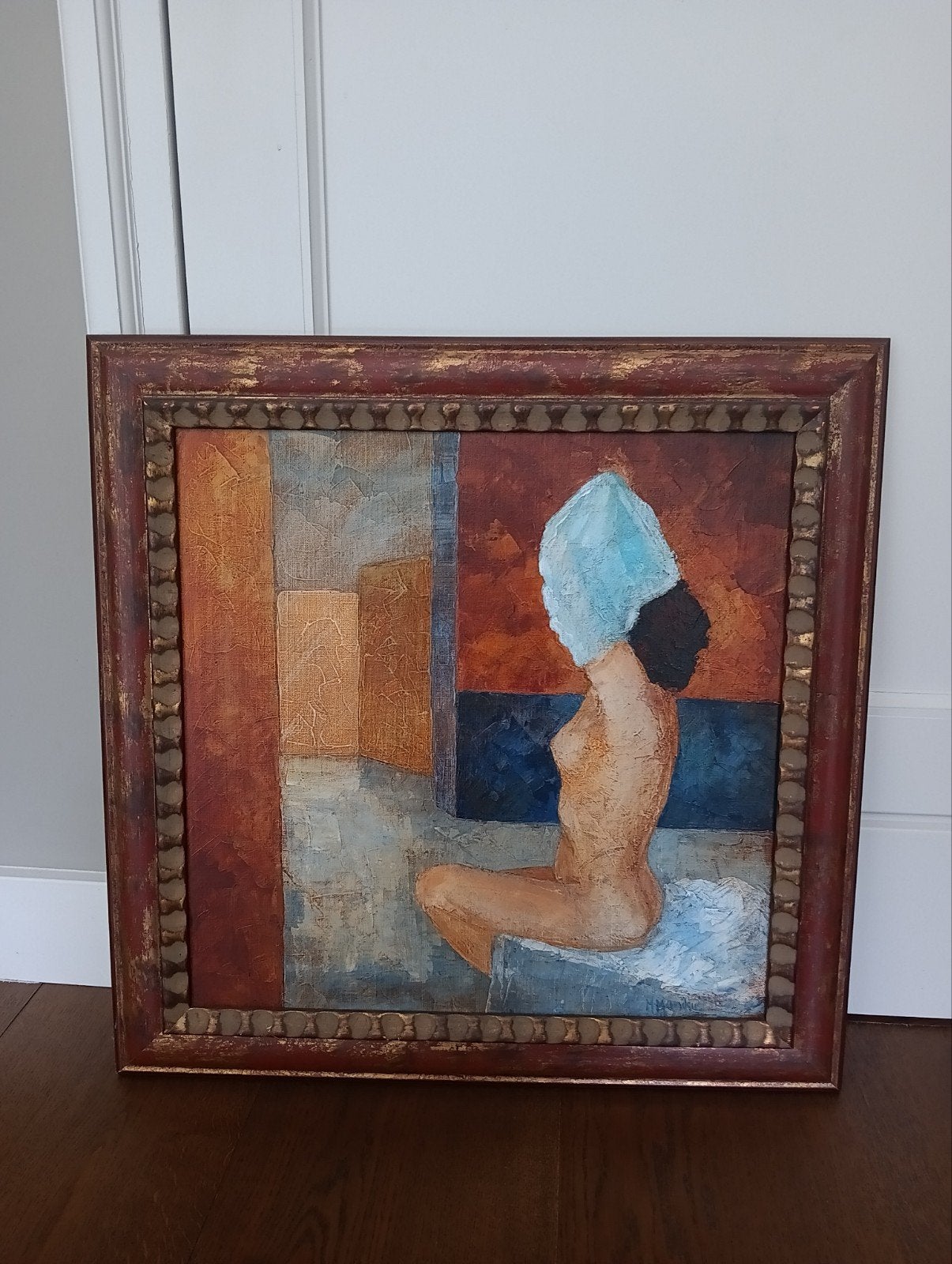 Schilderij Mary Manikus, Ophalen