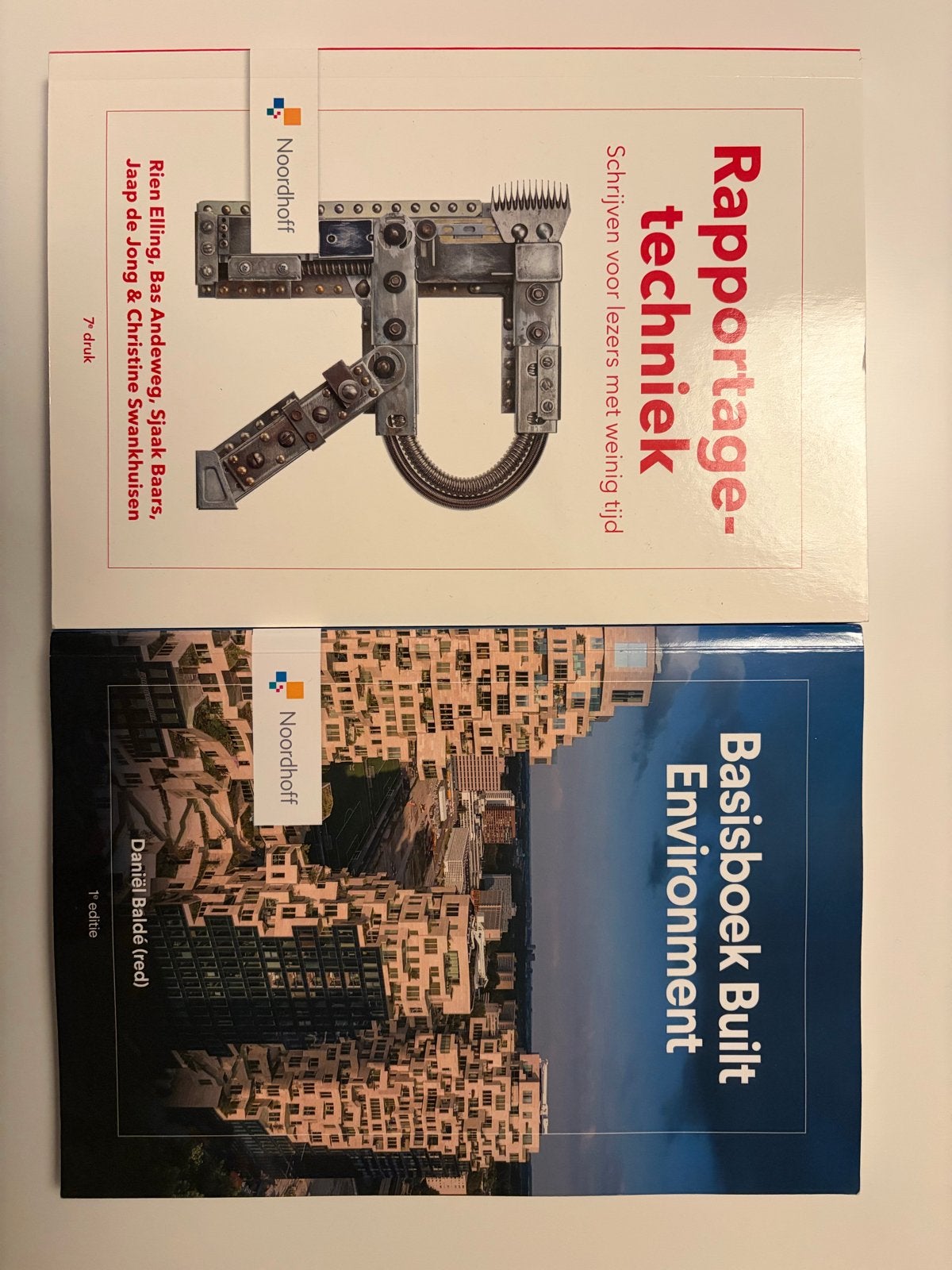Boeken HBO Built Environment: Rapportagetechniek & Basisboek, Boeken, Ophalen of Verzenden, Zo goed als nieuw, HBO