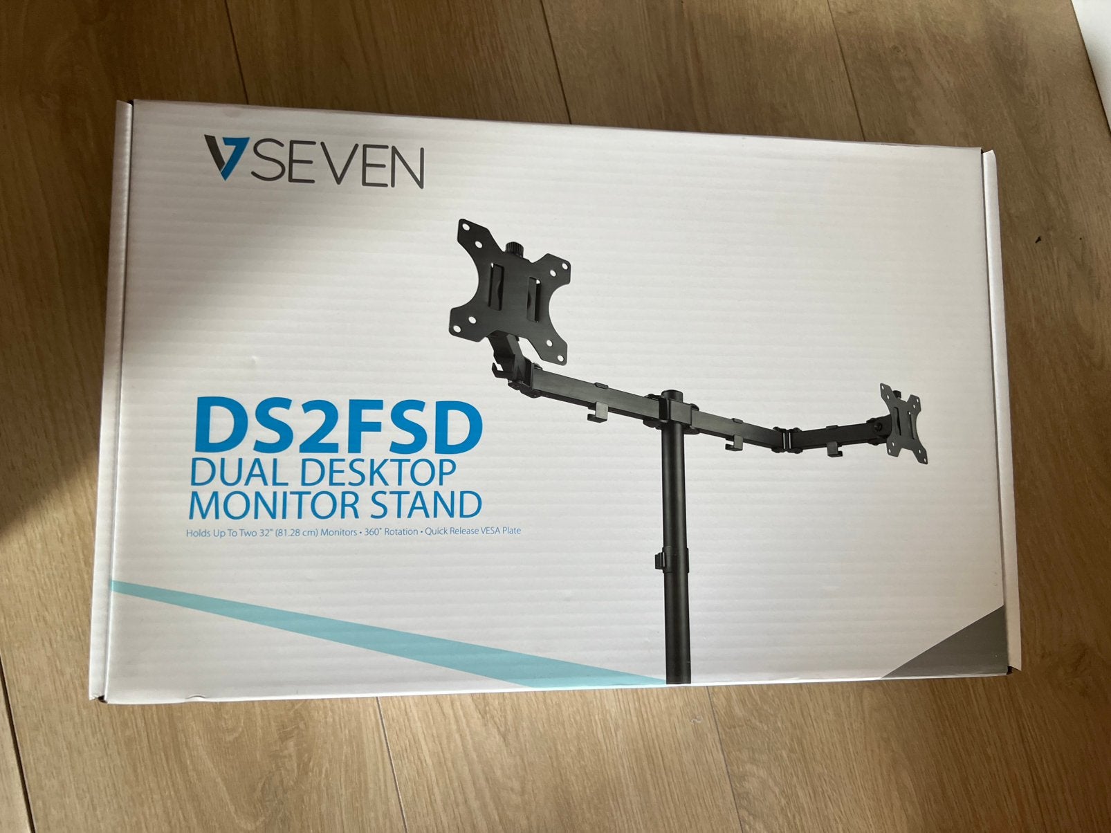 Dual desktop monitor stand, Ophalen, Nieuw, 60 Hz of minder, Overige typen
