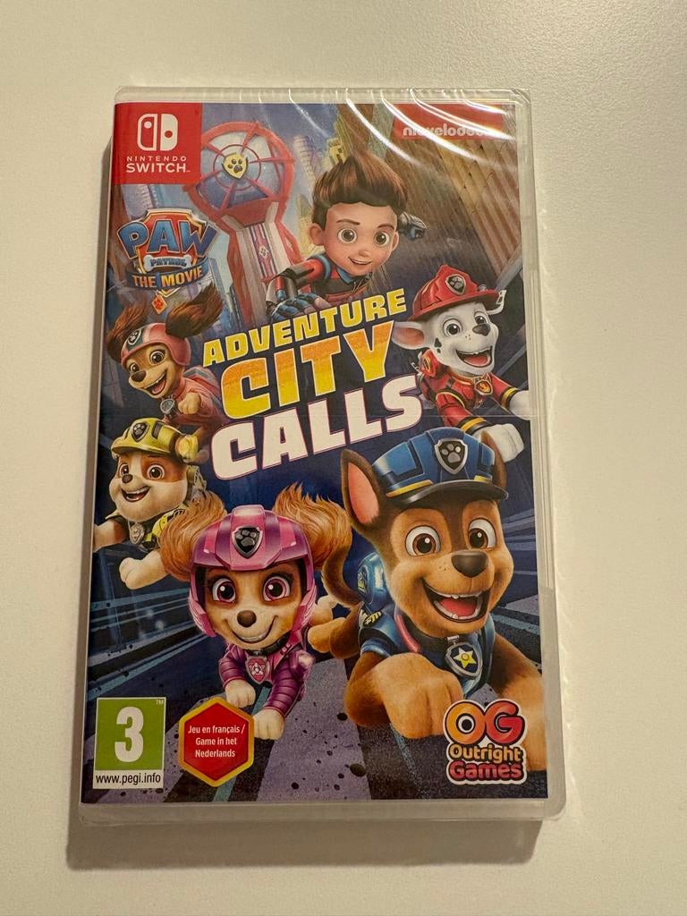 PAW Patrol: Adventure City Calls - Nintendo Switch (Nieuw), Avontuur en Actie, Eén computer, Ophalen of Verzenden, Vanaf 3 jaar