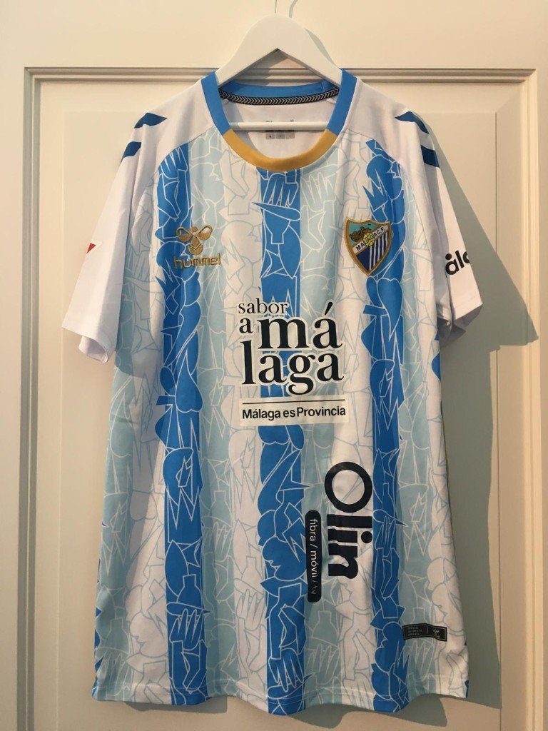 #VSM51 Voetbalshirt Malaga te koop!! M, Maat M, Verzenden, Nieuw, Shirt