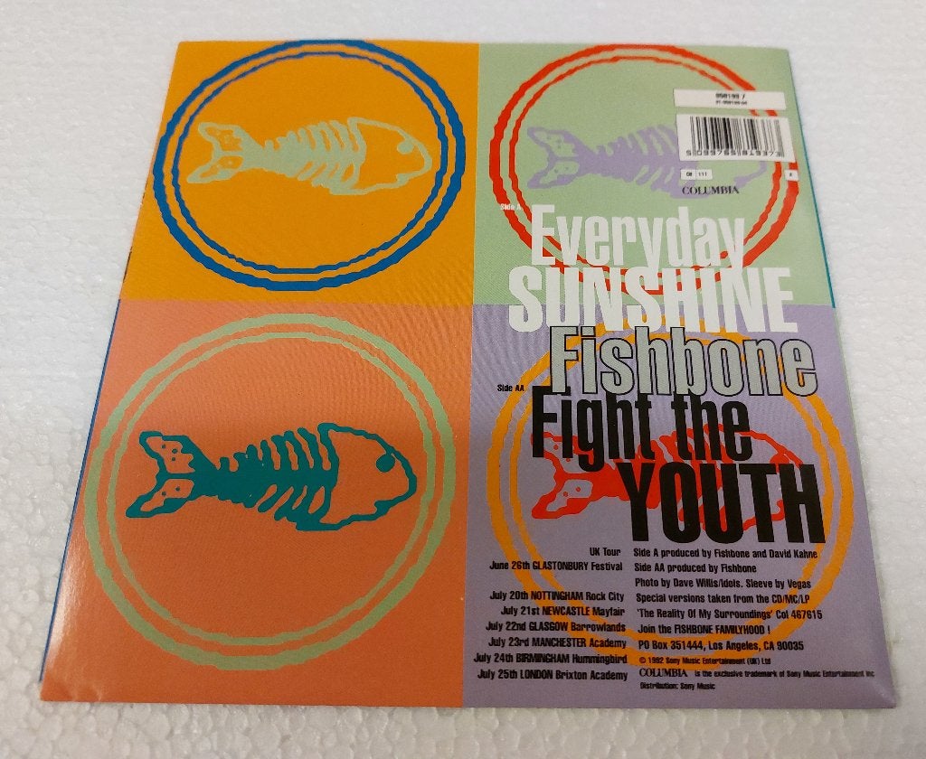 Fishbone VINYL SINGLE Everyday Sunshine NIEUW, Fotohoes, 7 inch, Ophalen of Verzenden, Nieuw in verpakking