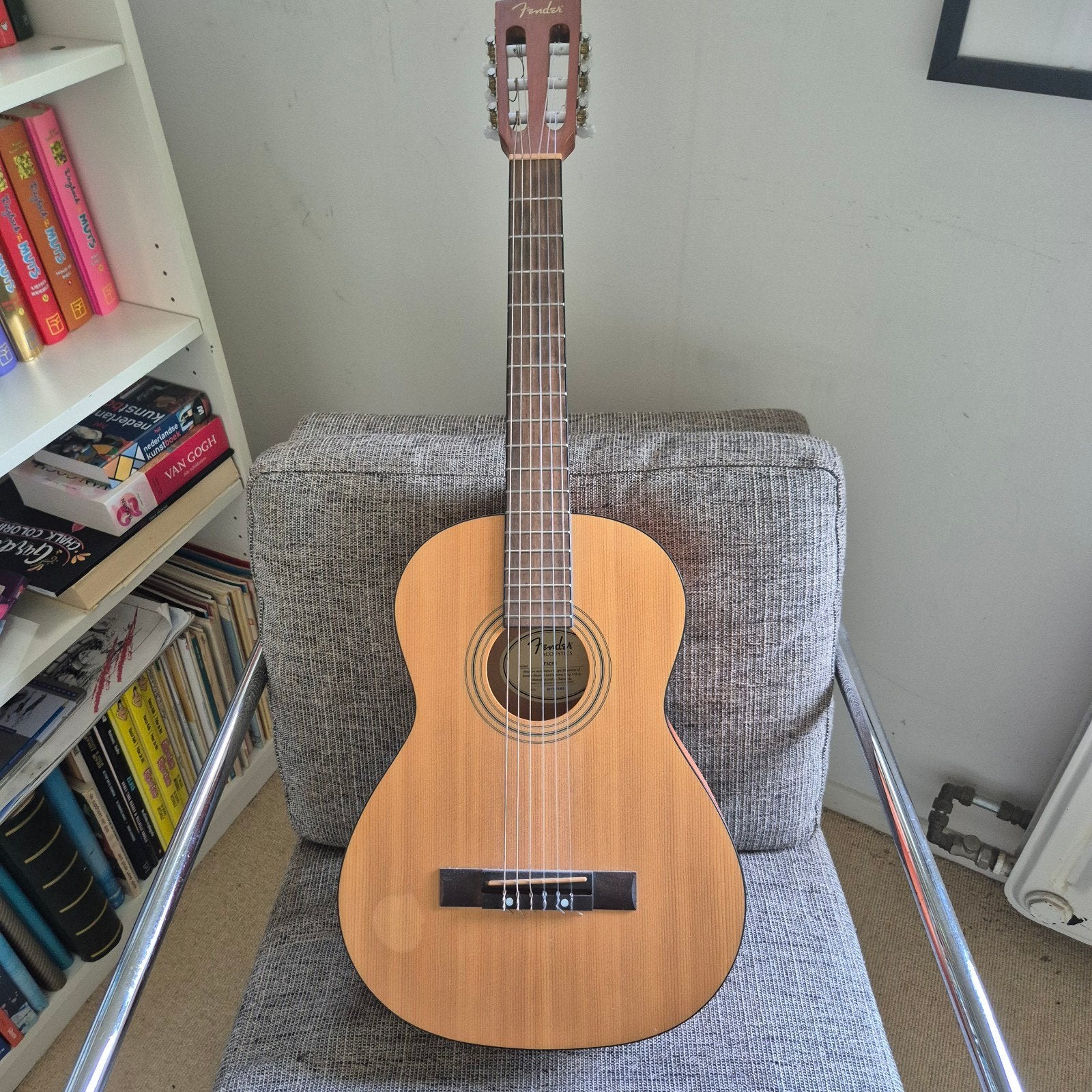Fender Klassieke Gitaar - Perfect voor beginners!, Ophalen of Verzenden, Gebruikt, Klassieke of Spaanse gitaar