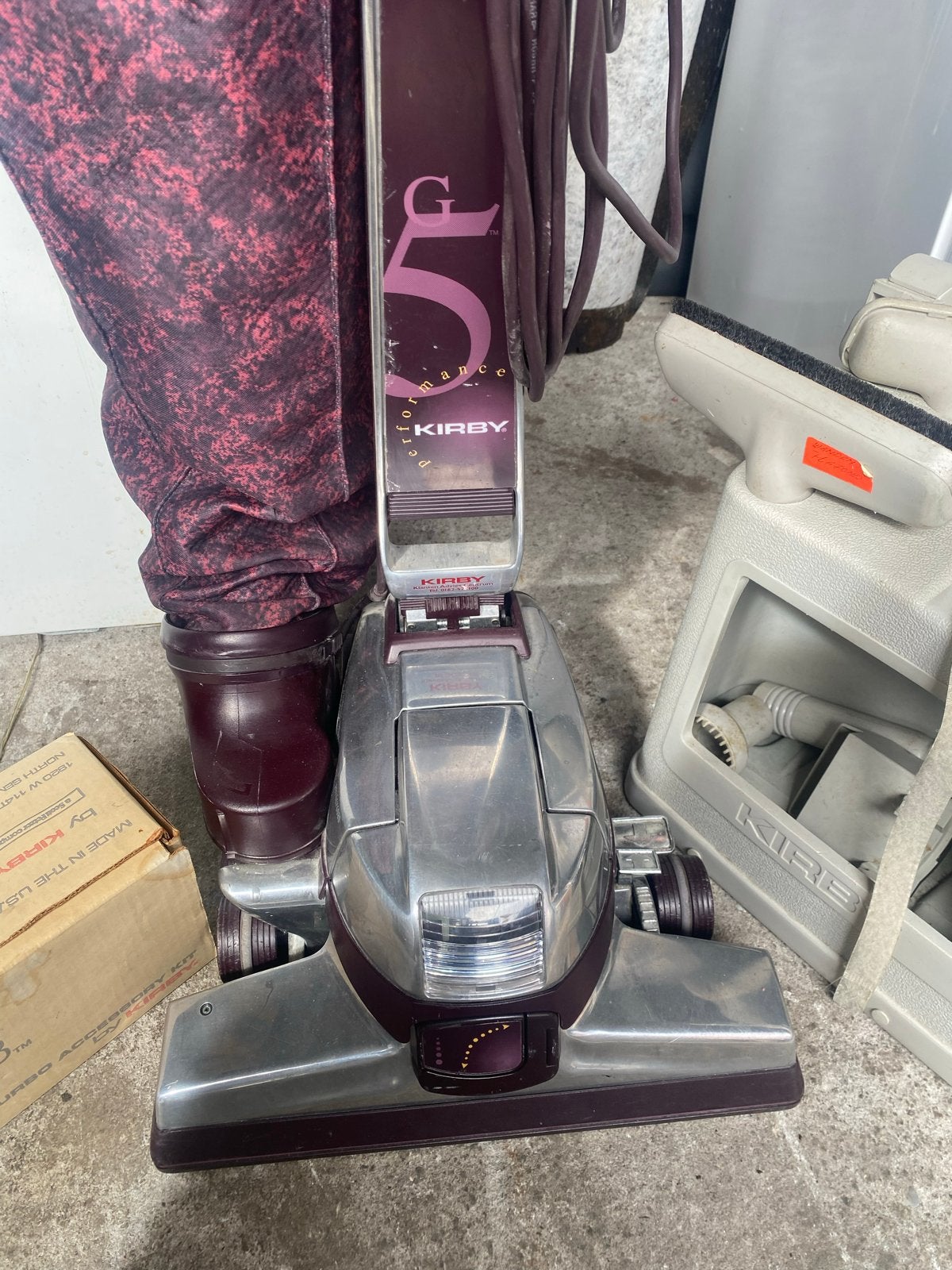 Kirby G5 Performance Stofzuiger met Accessoires, Witgoed en Apparatuur, Stofzuigers, Stofzak, Gebruikt, Ophalen of Verzenden, Sledestofzuiger