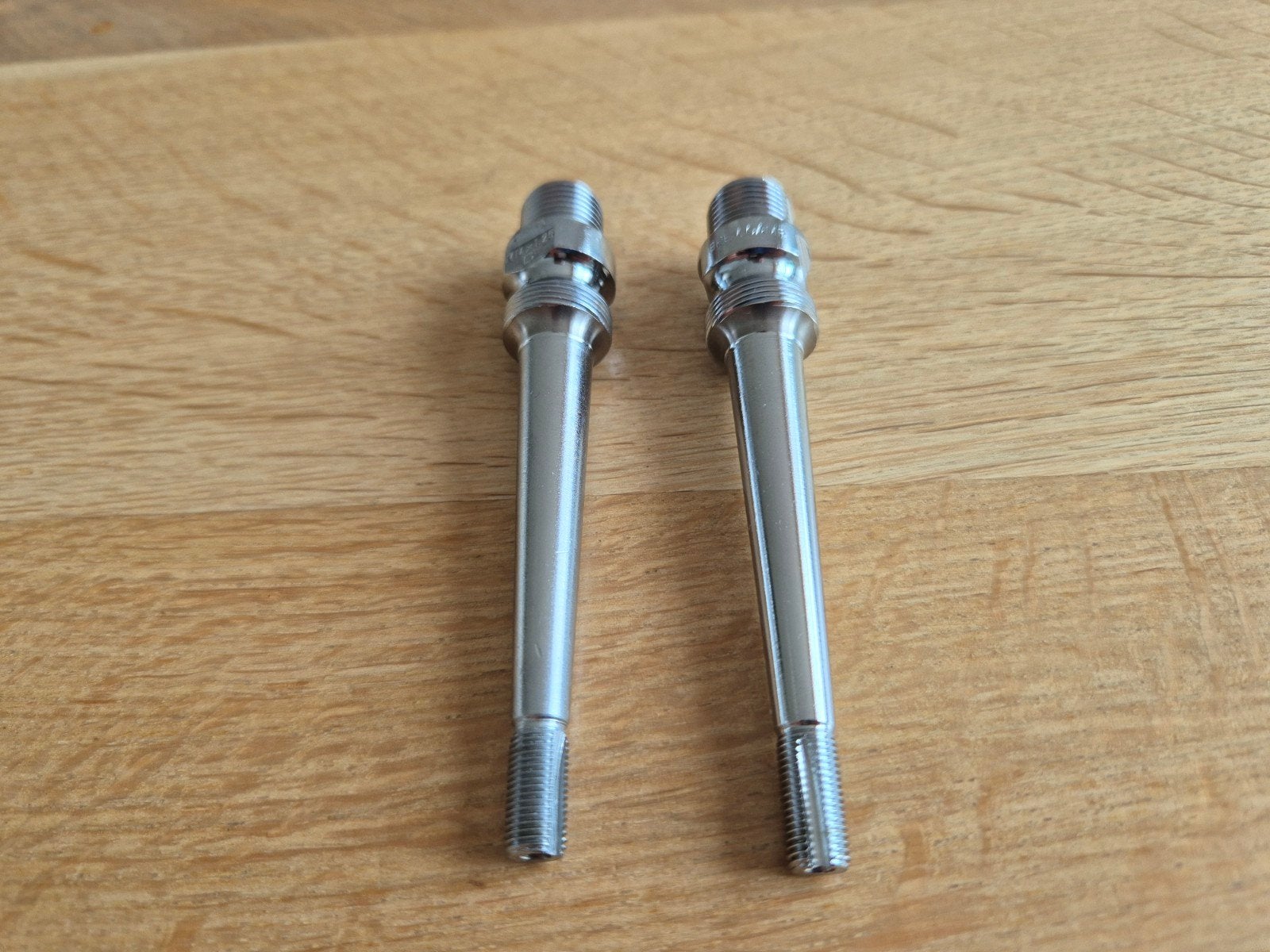 Campagnolo Nuovo Record pedaalassen Frans, Crankstel of Pedalen, Campagnolo, Staal, Ophalen of Verzenden