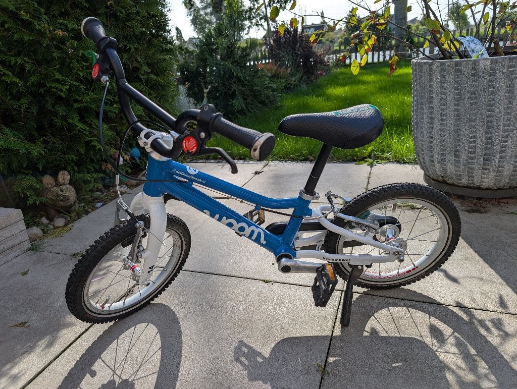 Woom 2 fiets, Ophalen, Gebruikt, Velgrem, Minder dan 16 inch