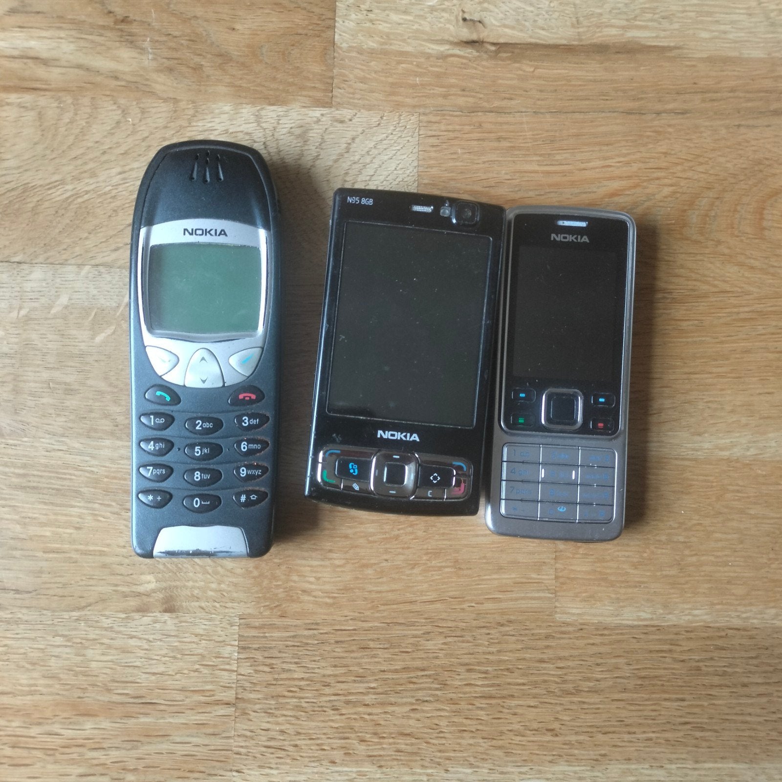 Oude Nokia's - Klassieke Mobiele Telefoons, Telecommunicatie, Mobiele telefoons | Nokia, Ophalen of Verzenden