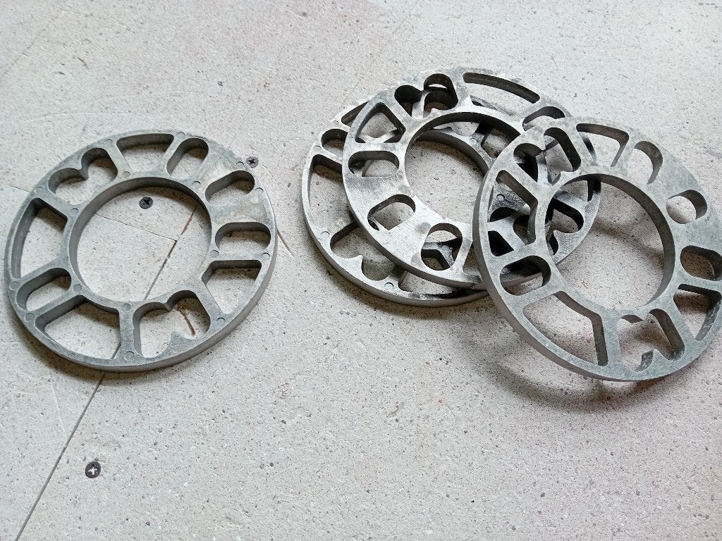 Wielspacers auto universeel, dikte 1cm, Ophalen of Verzenden