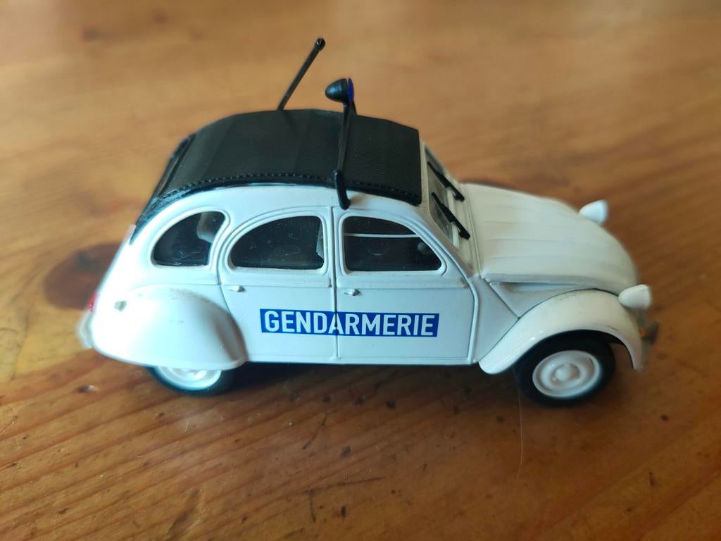 Citroën 2CV 6 1:43 Norev nr46, Hobby en Vrije tijd, Modelauto's | 1:43, Ophalen of Verzenden, Gebruikt, Auto, Norev