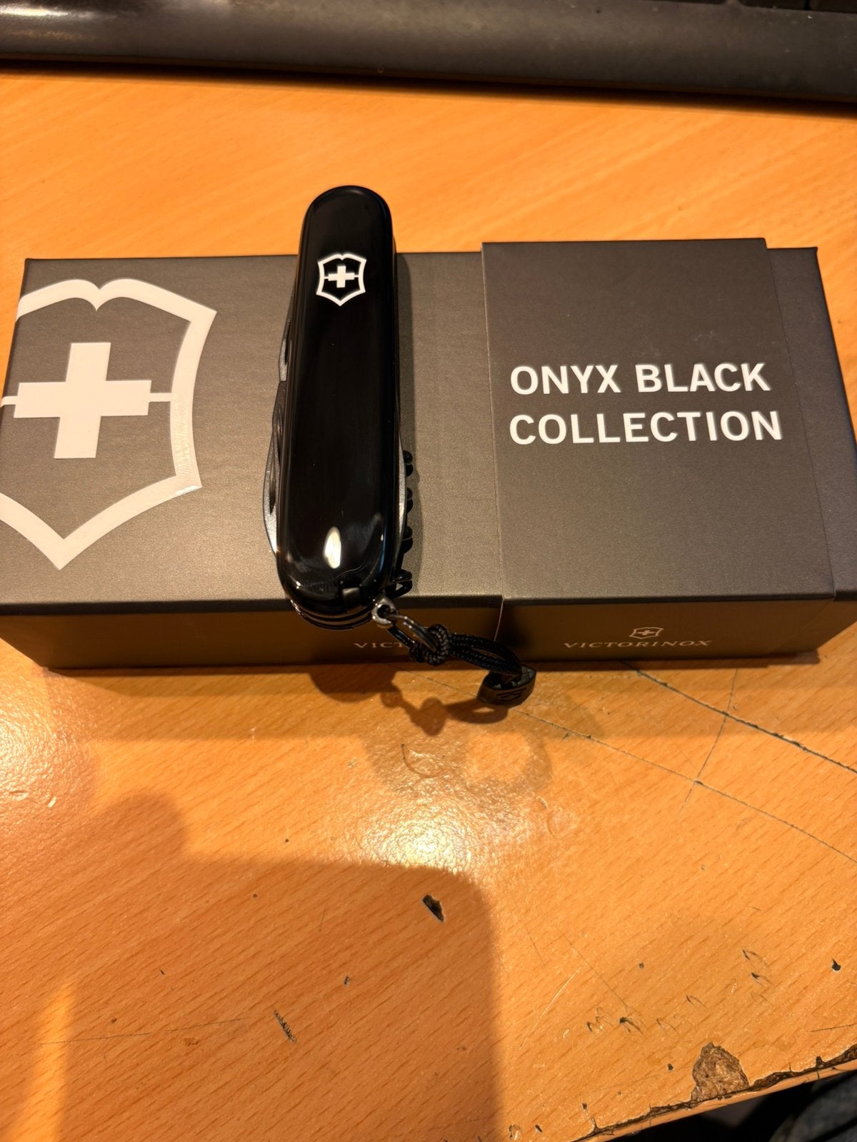 Victorinox Spartan onyx black Zwitsers zakmes, Ophalen of Verzenden, Nieuw