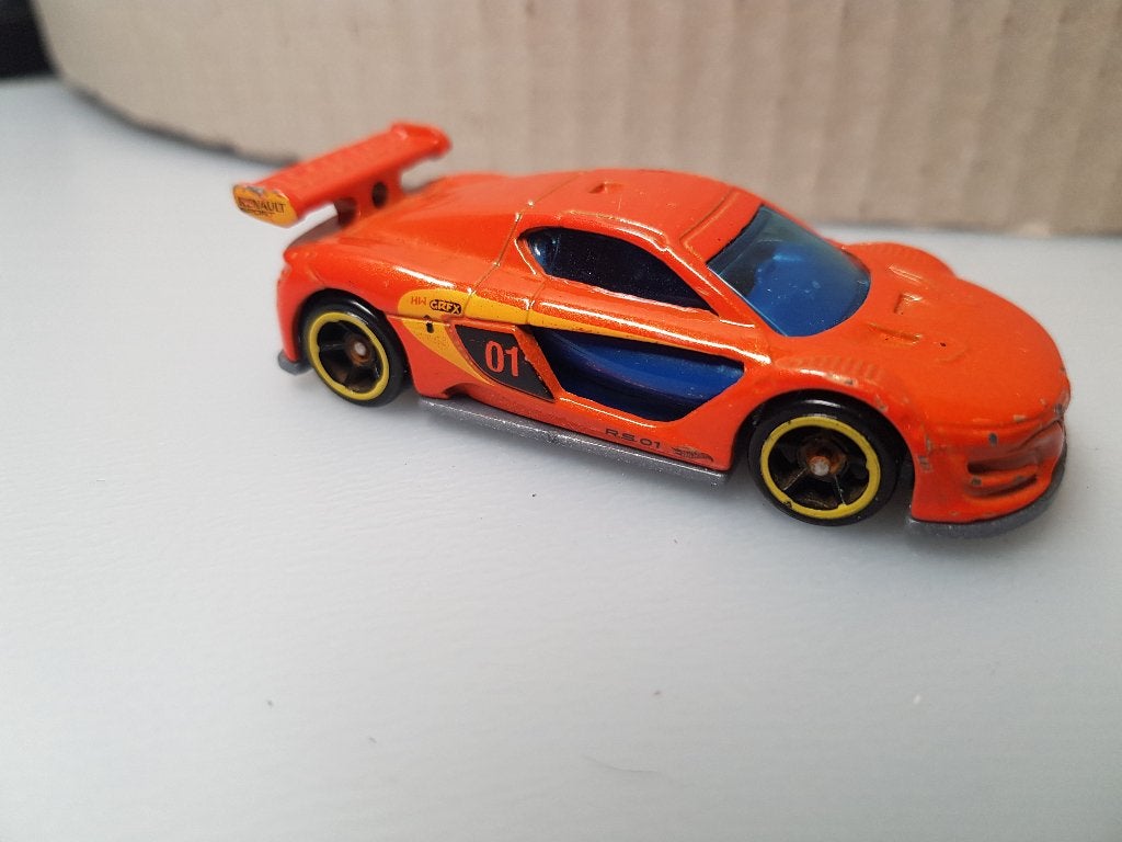 Hotwheels - Renault Sport RS [oranje] 1/60, Ophalen of Verzenden, Gebruikt, Auto