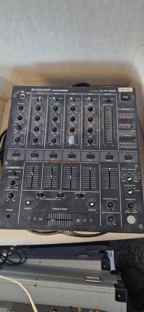Pioneer DJM-500 DJ Mixer - Gebruikt, Muziek en Instrumenten, Ophalen of Verzenden, Gebruikt, Pioneer