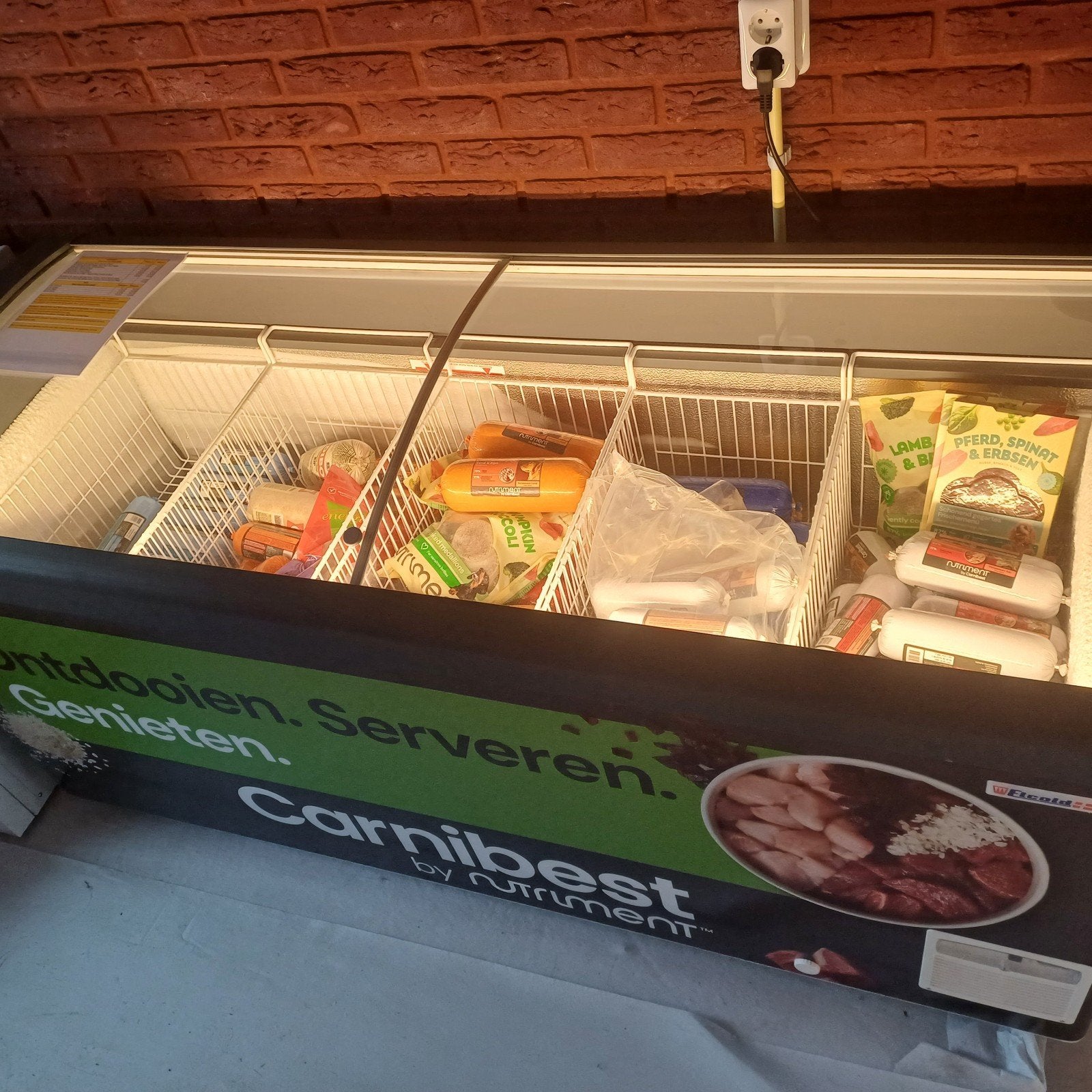 Schuifvriezer, vriezer, vrieskist, Ophalen of Verzenden, Gebruikt