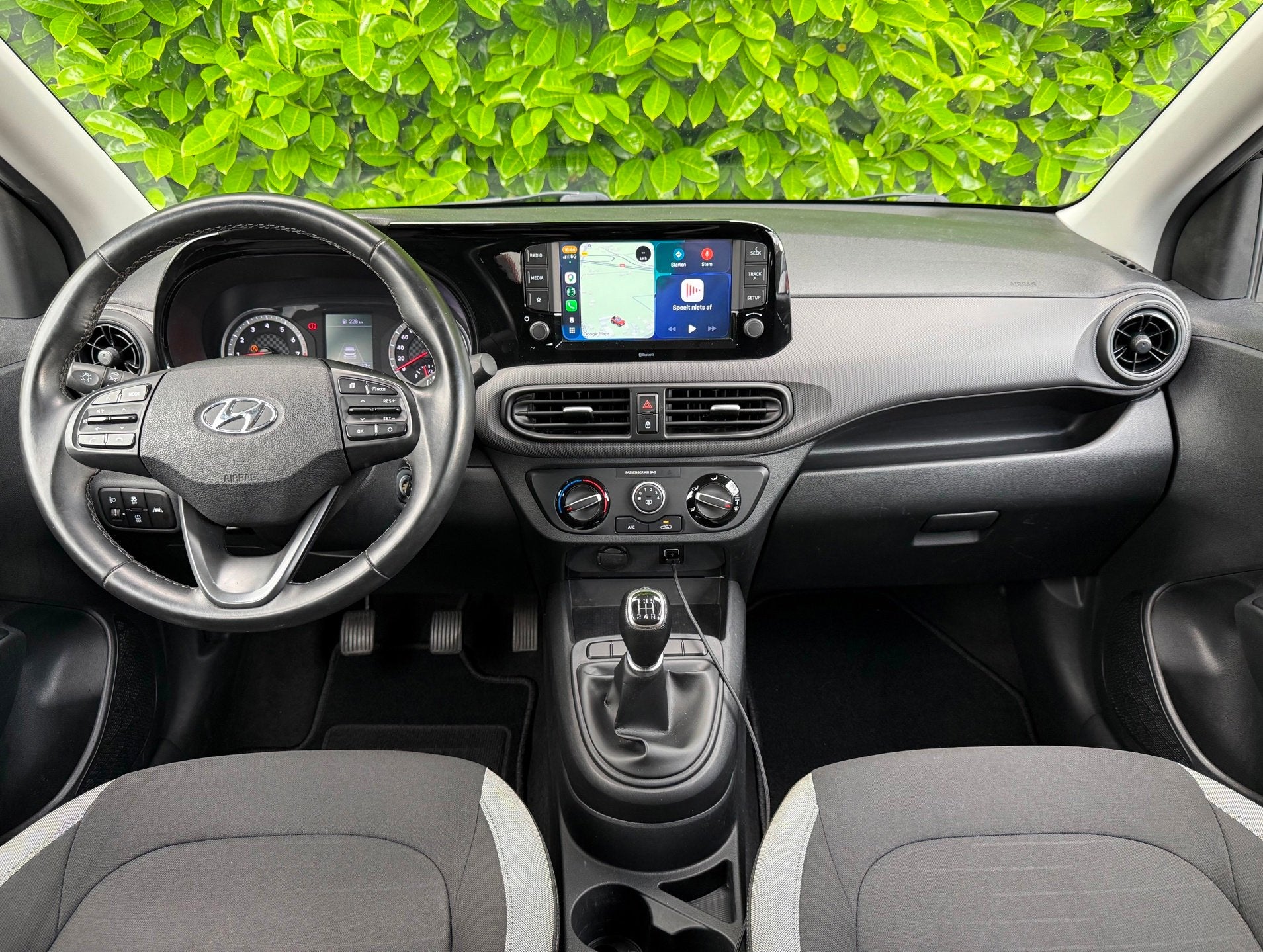 Hyundai I10 1.0 Comfort 5-zits |NWE APK|CRUISE|CARPLAY|AIRCO, Voorwielaandrijving, Stof, Gebruikt, Start-stop-systeem