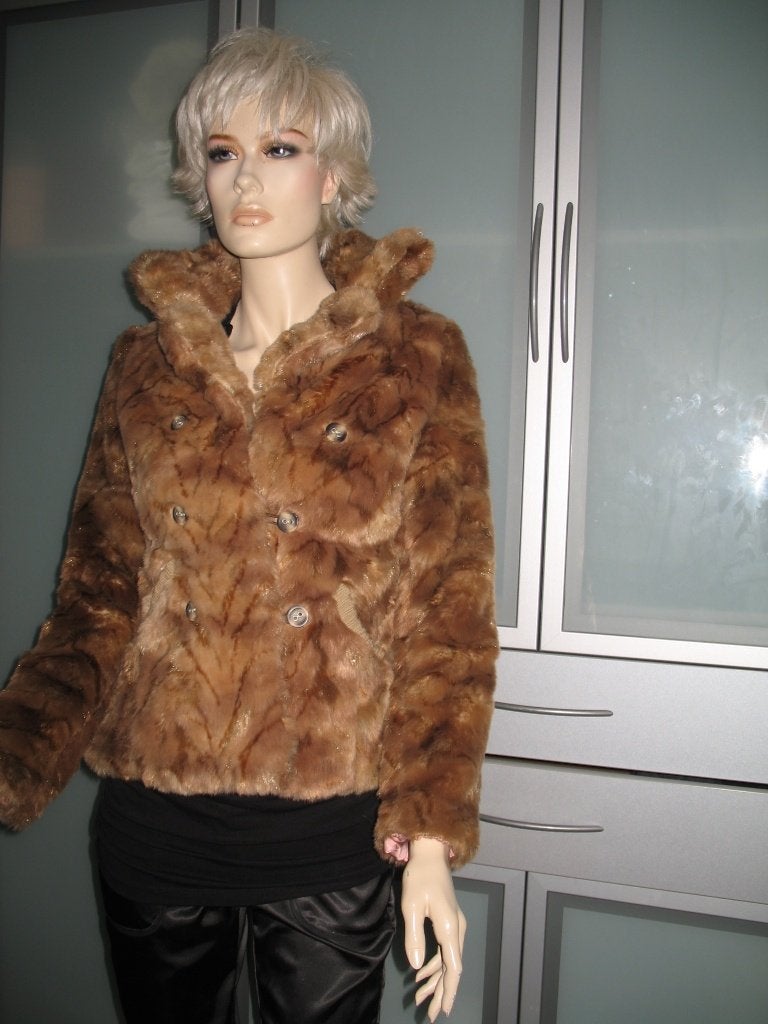 10 Feet Jas Fluffy Knuffel Bontlook Mt S * Zolderopruiming, Kleding | Dames, Ophalen of Verzenden, Zo goed als nieuw, Maat 36 (S)