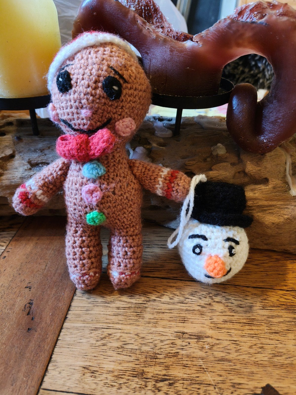 Gehaakte kerst figuren, Diversen, Kerst, Ophalen