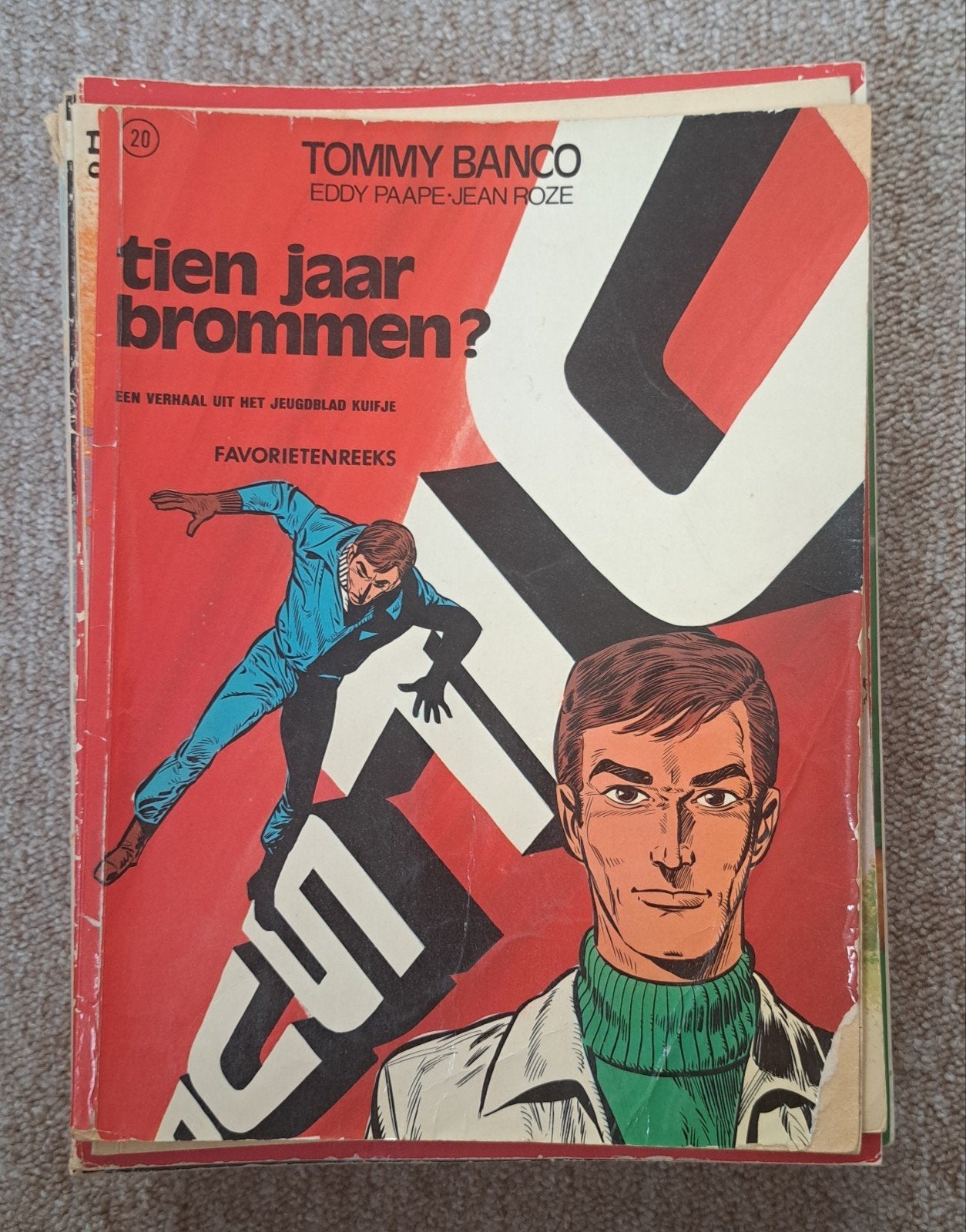 Tommy Banco: Tien Jaar Brommen? - Favorietenreeks, Boeken, Eén stripboek, Ophalen of Verzenden, Gelezen