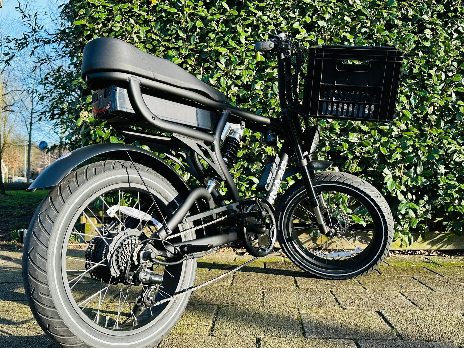 Knaap V2 RTD black edition e-bike z.g.a.n slechts 572 km!, Ophalen, Zo goed als nieuw, 50 km per accu of meer, Overige merken